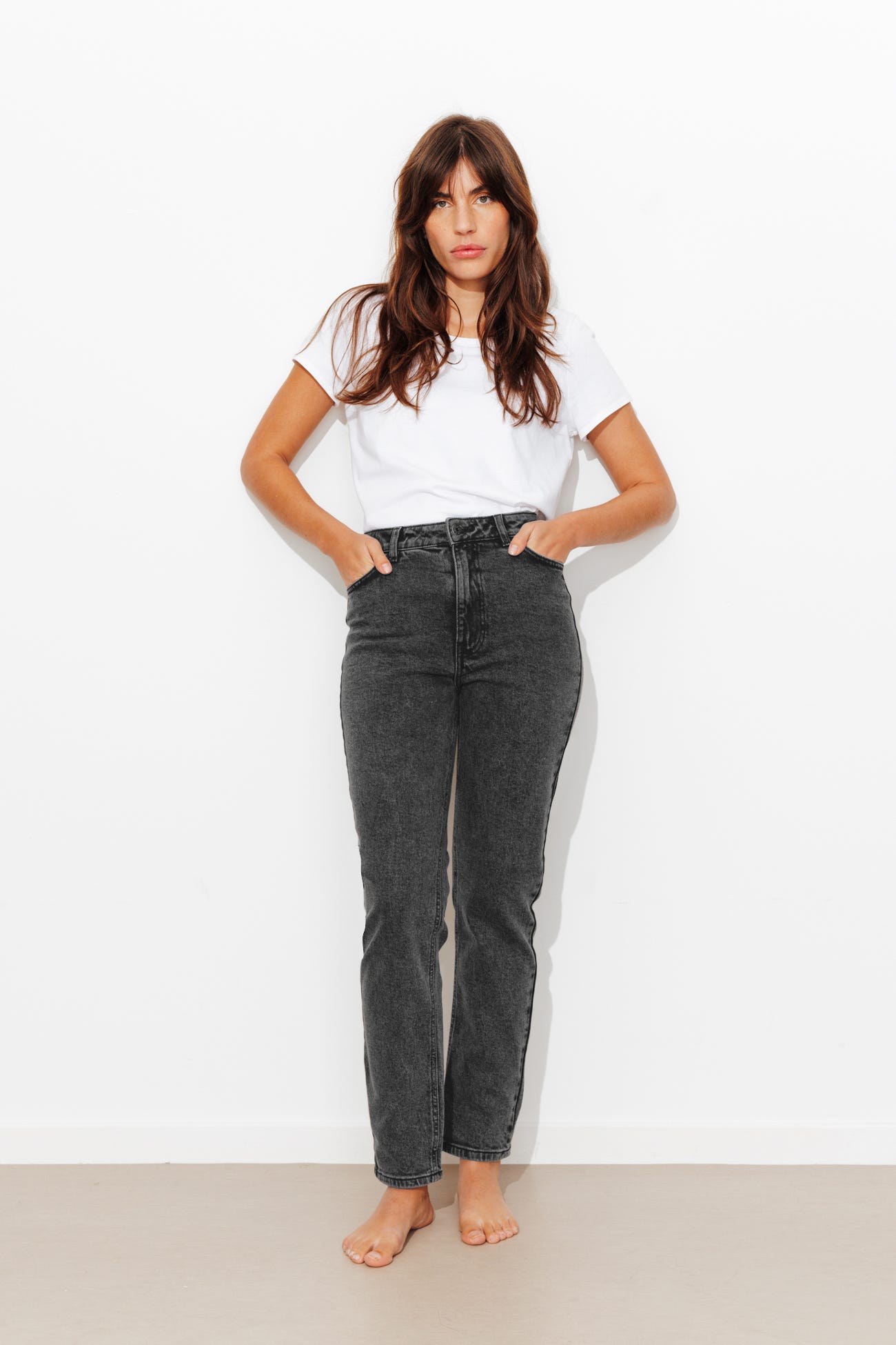 MARCEL jean mom taille haute