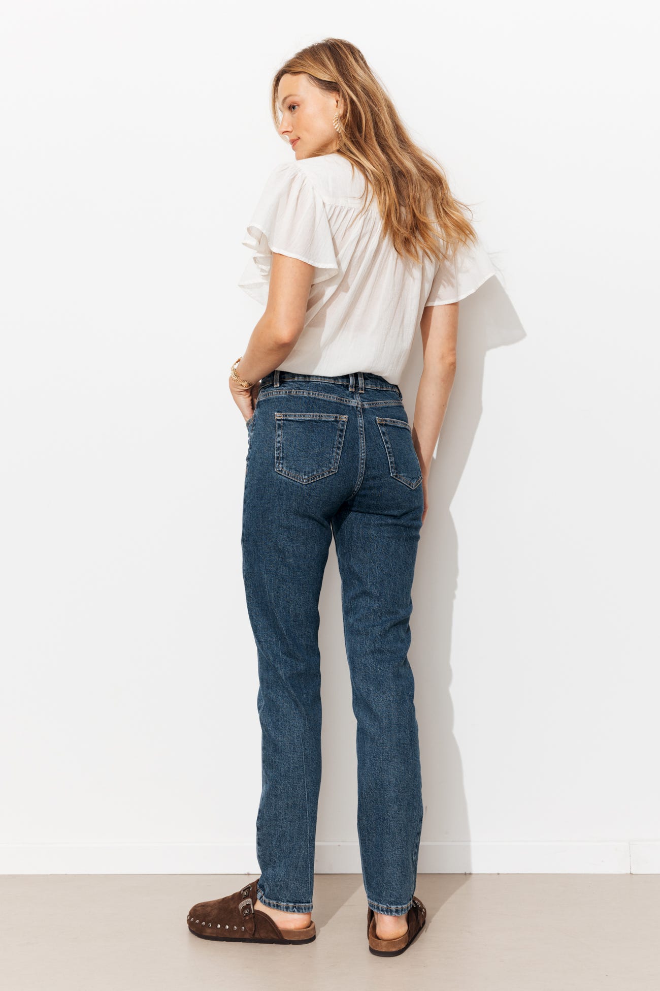 MARCEL jean mom taille haute