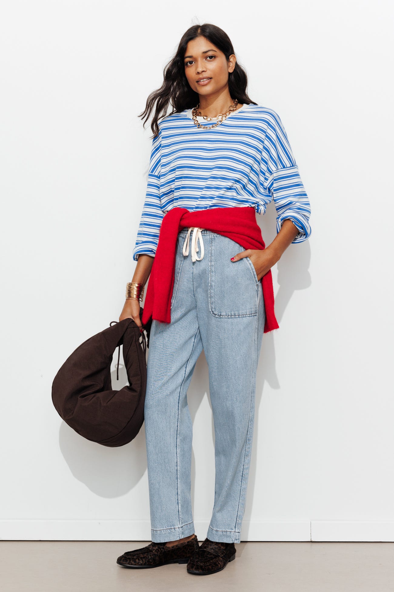 Leichte Karottenjeans