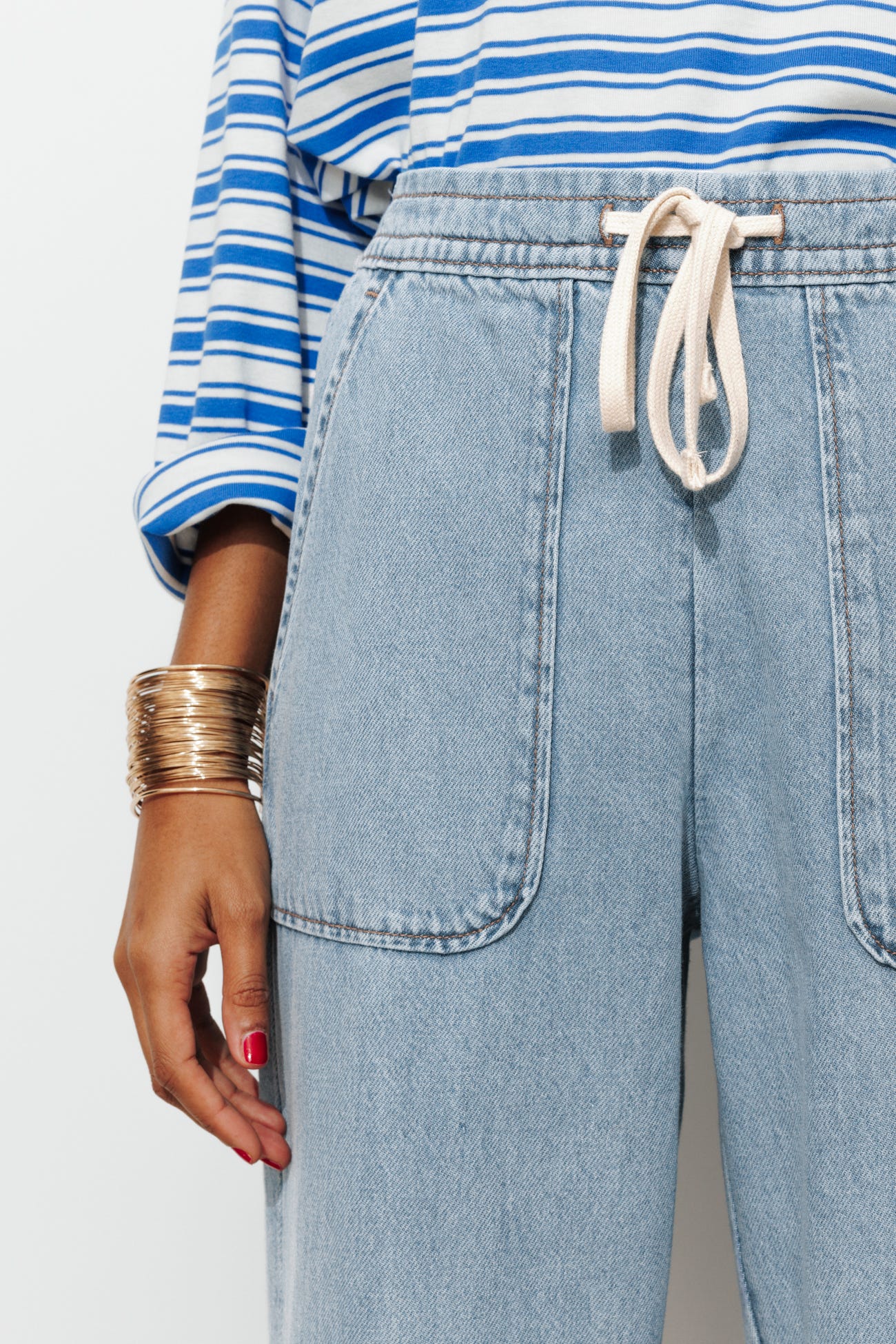 Leichte Karottenjeans
