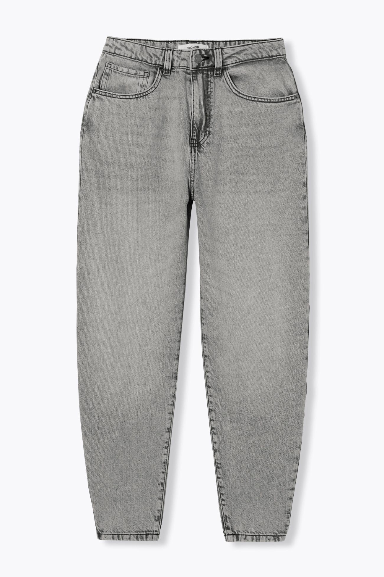 Jean balloon taille haute