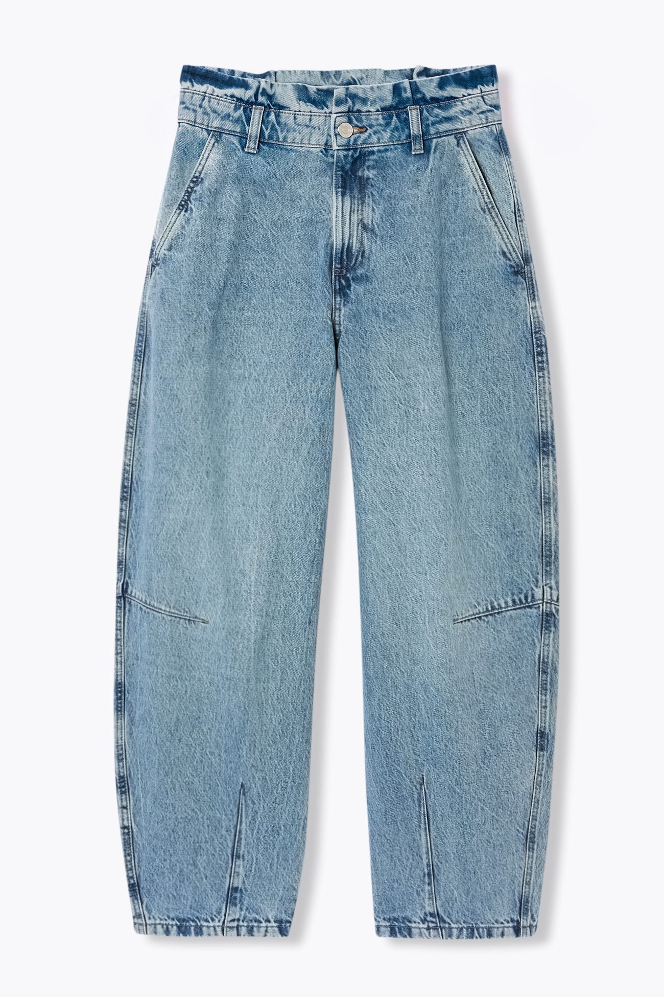 Jean taille haute Femme