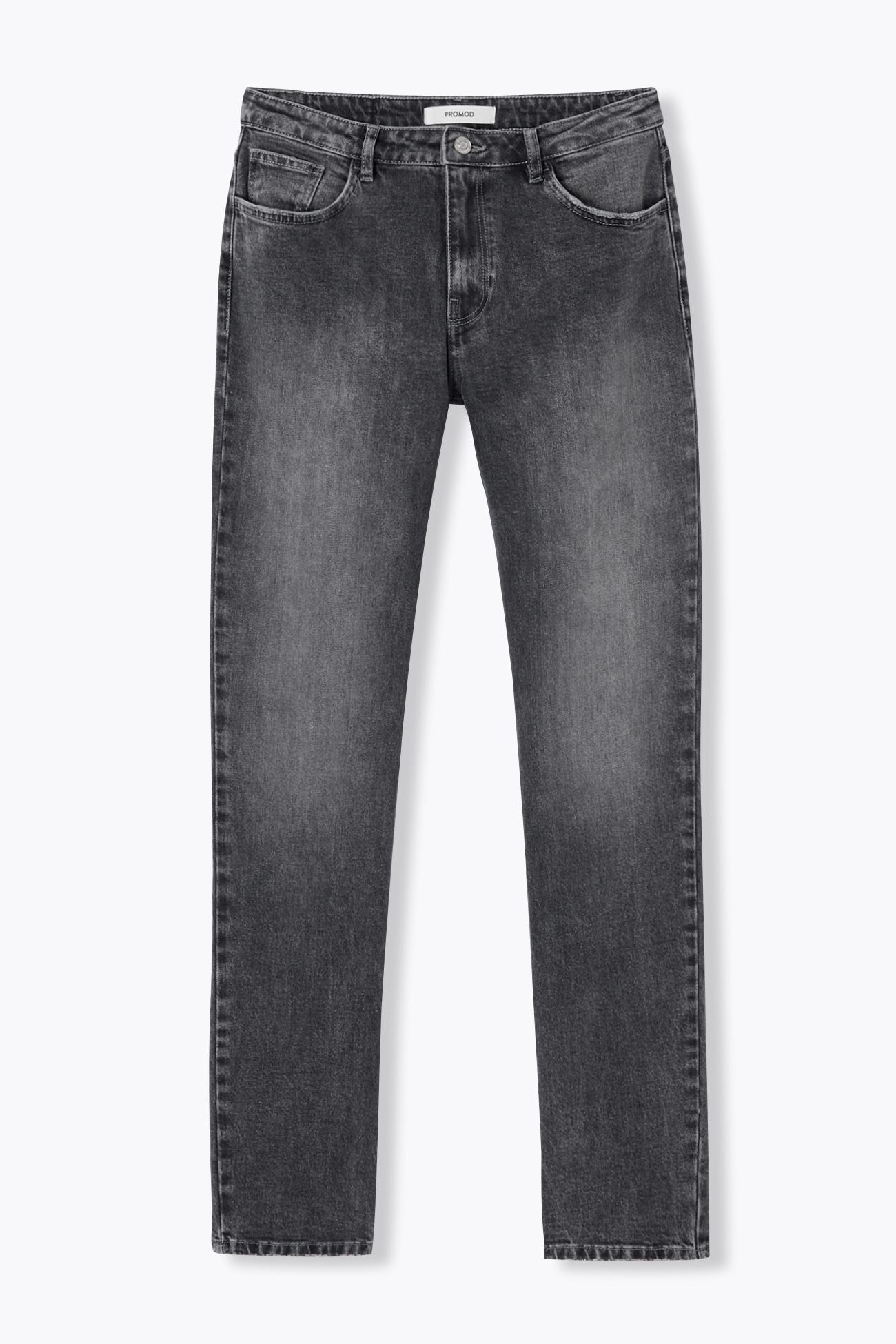 Jeans slim a vita media