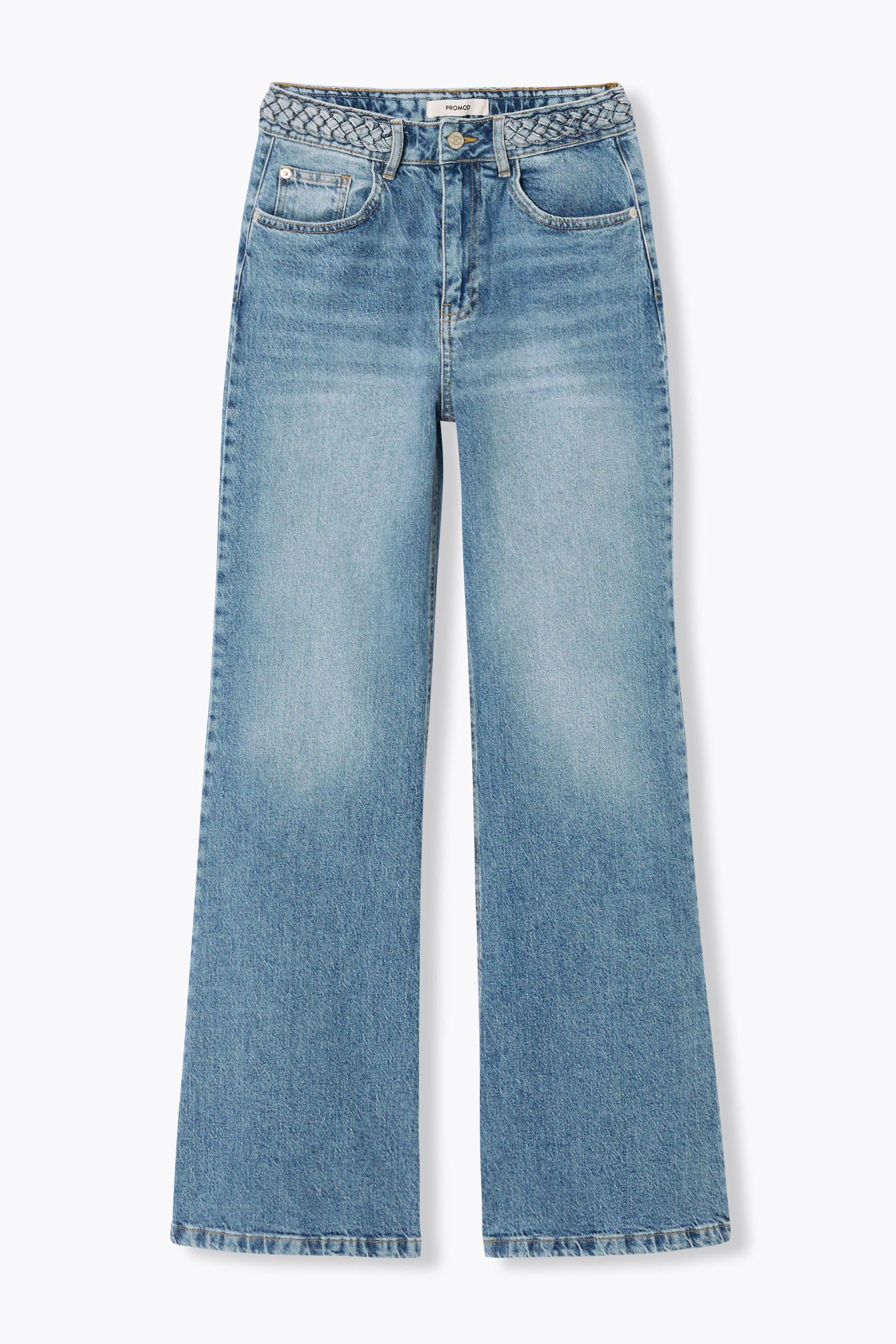Jean flare délavé Femme