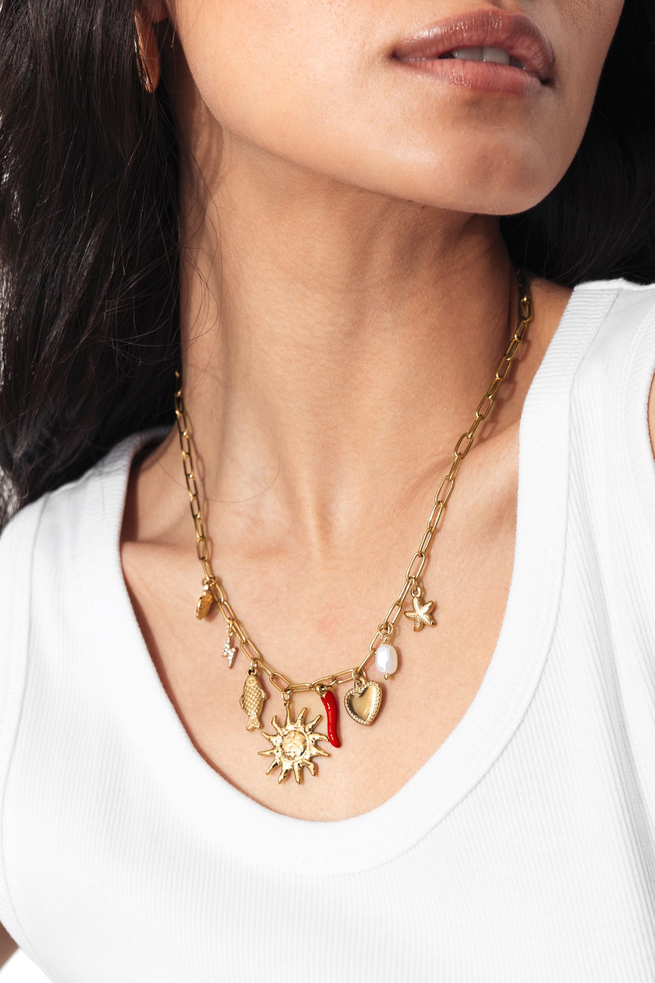 Collier à breloques Femme