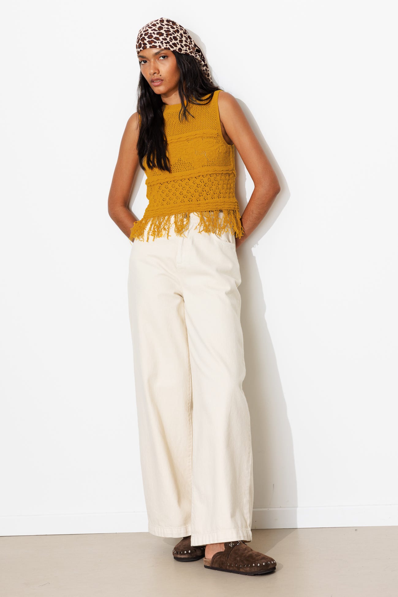 Stricktop mit Ajourmuster