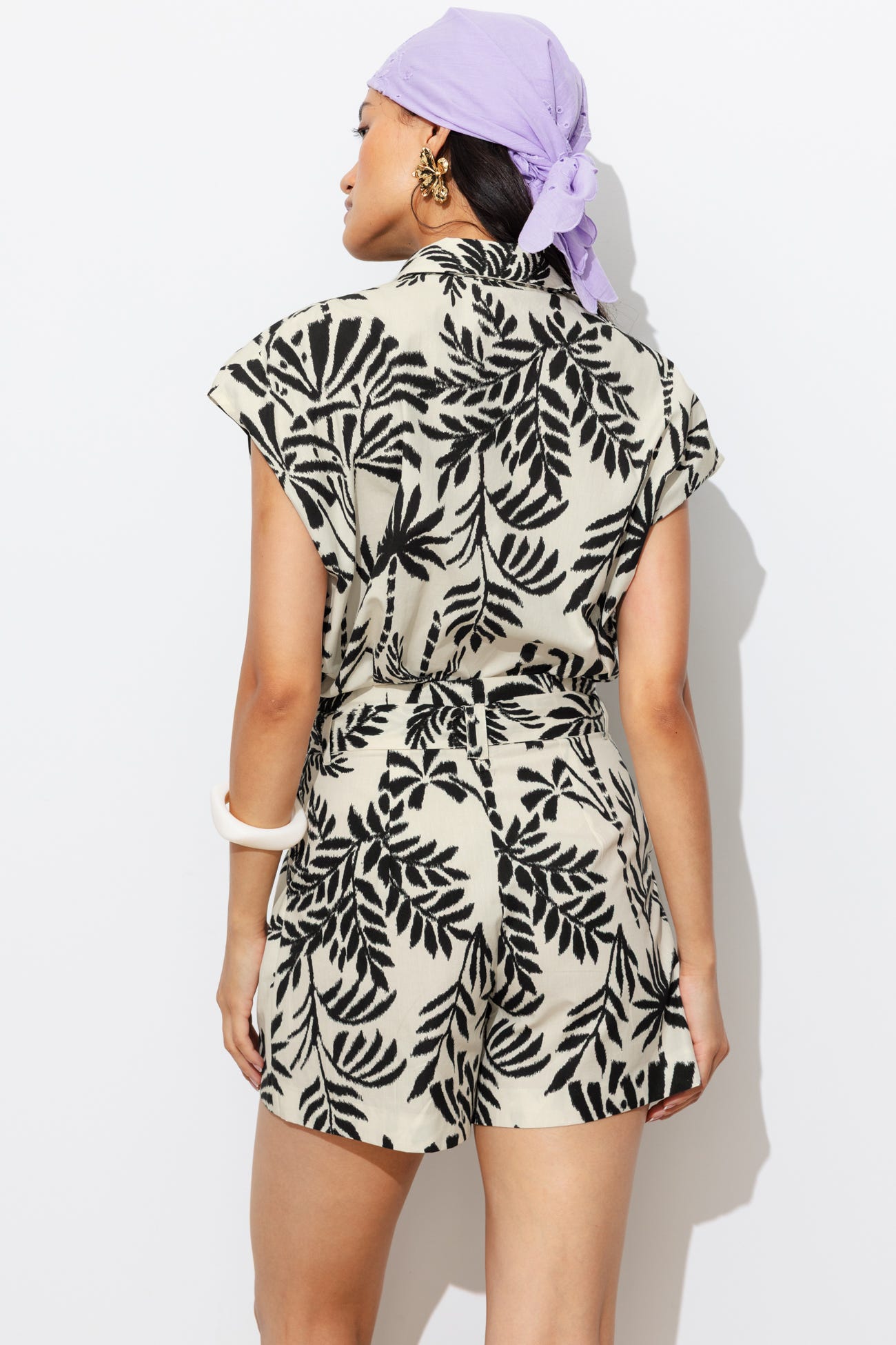 Chemise à fleurs Femme