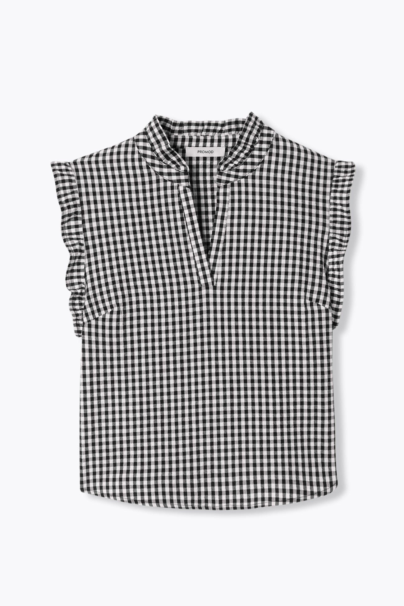 Blouse à carreaux vichy Femme