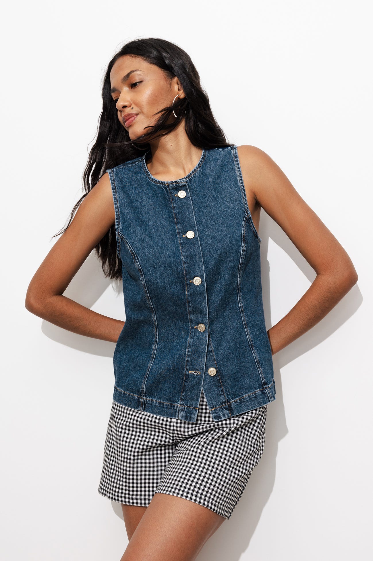 Veston en jean Femme