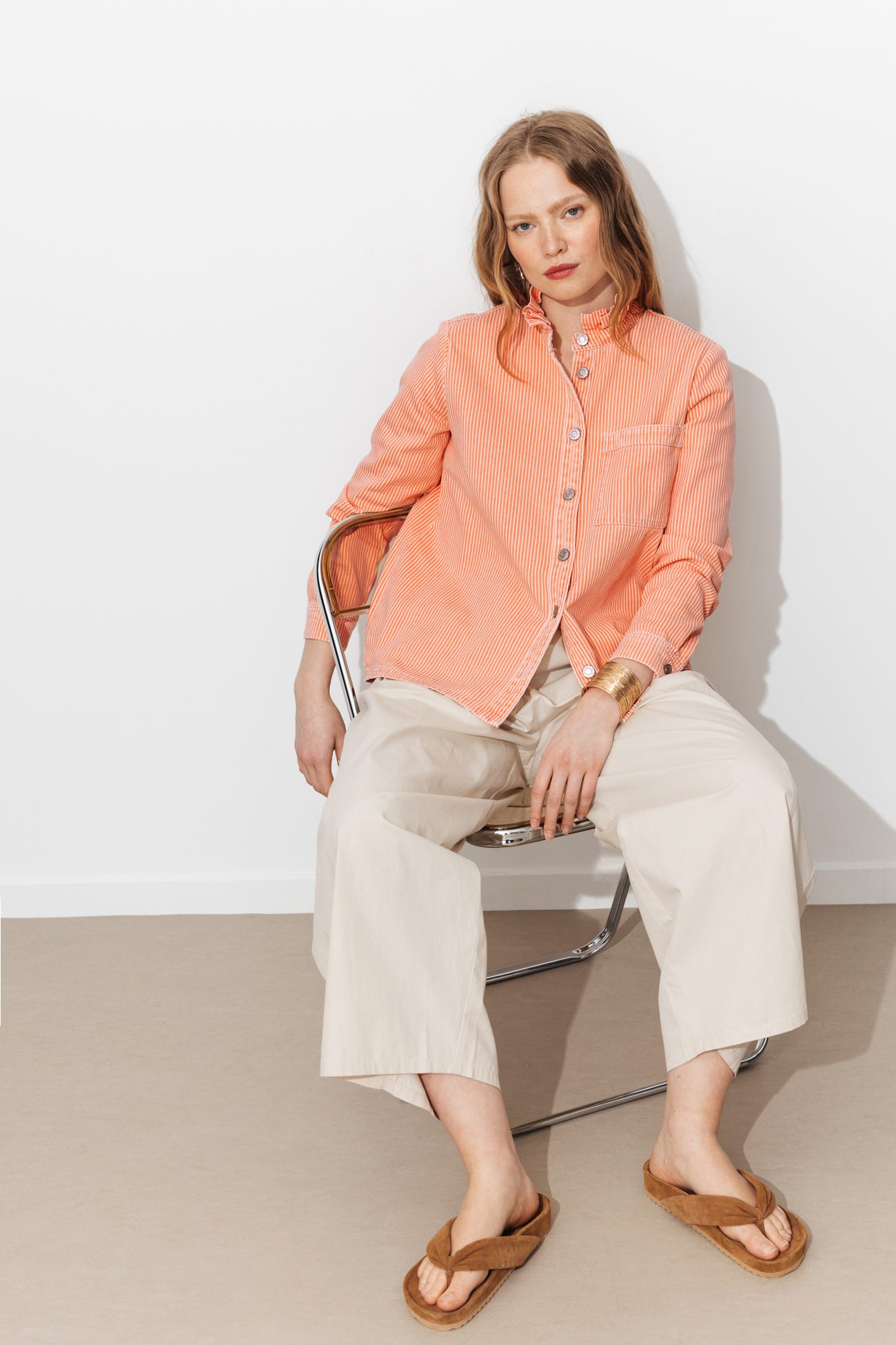 Koszula overshirt w panterkę