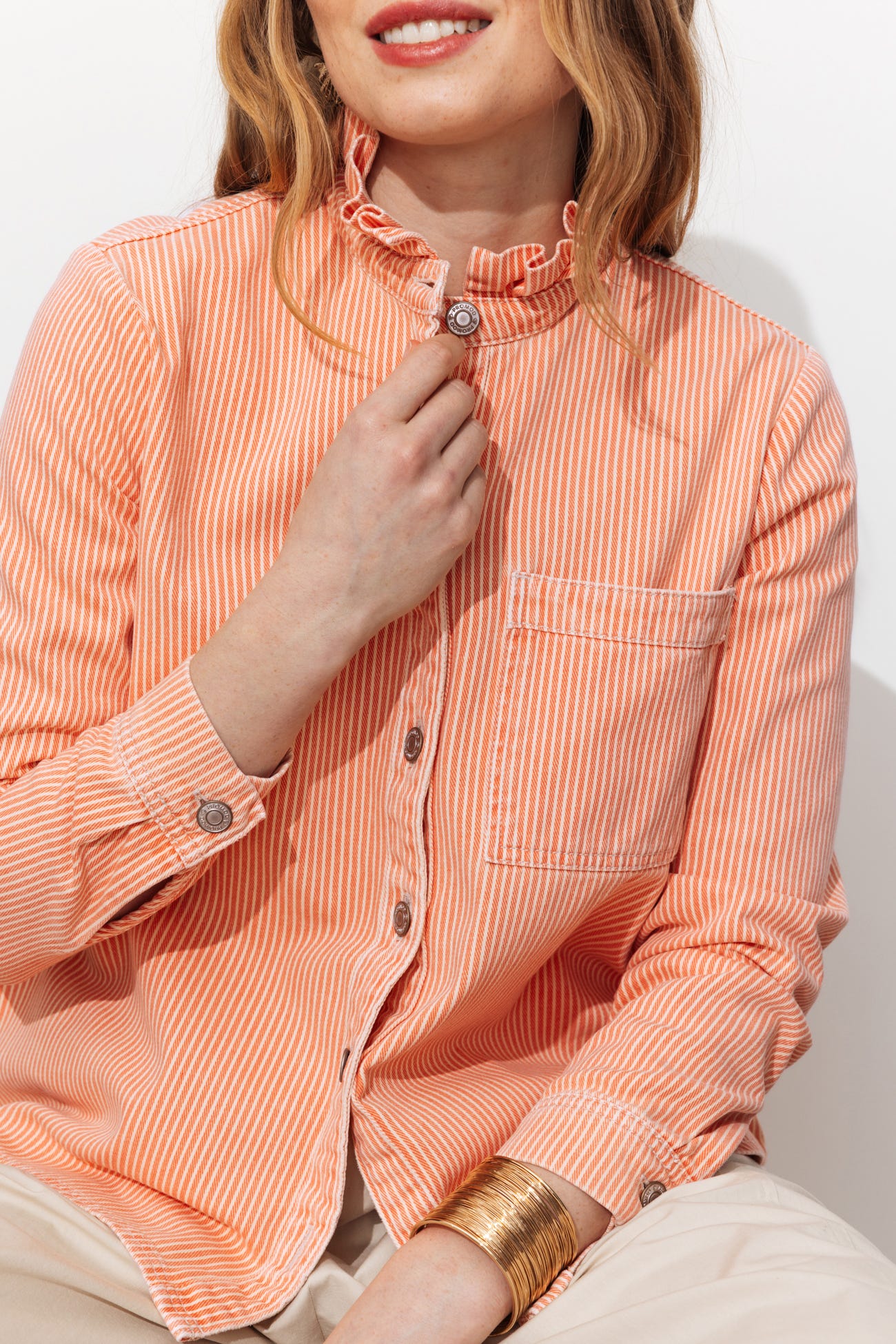 Koszula overshirt w panterkę