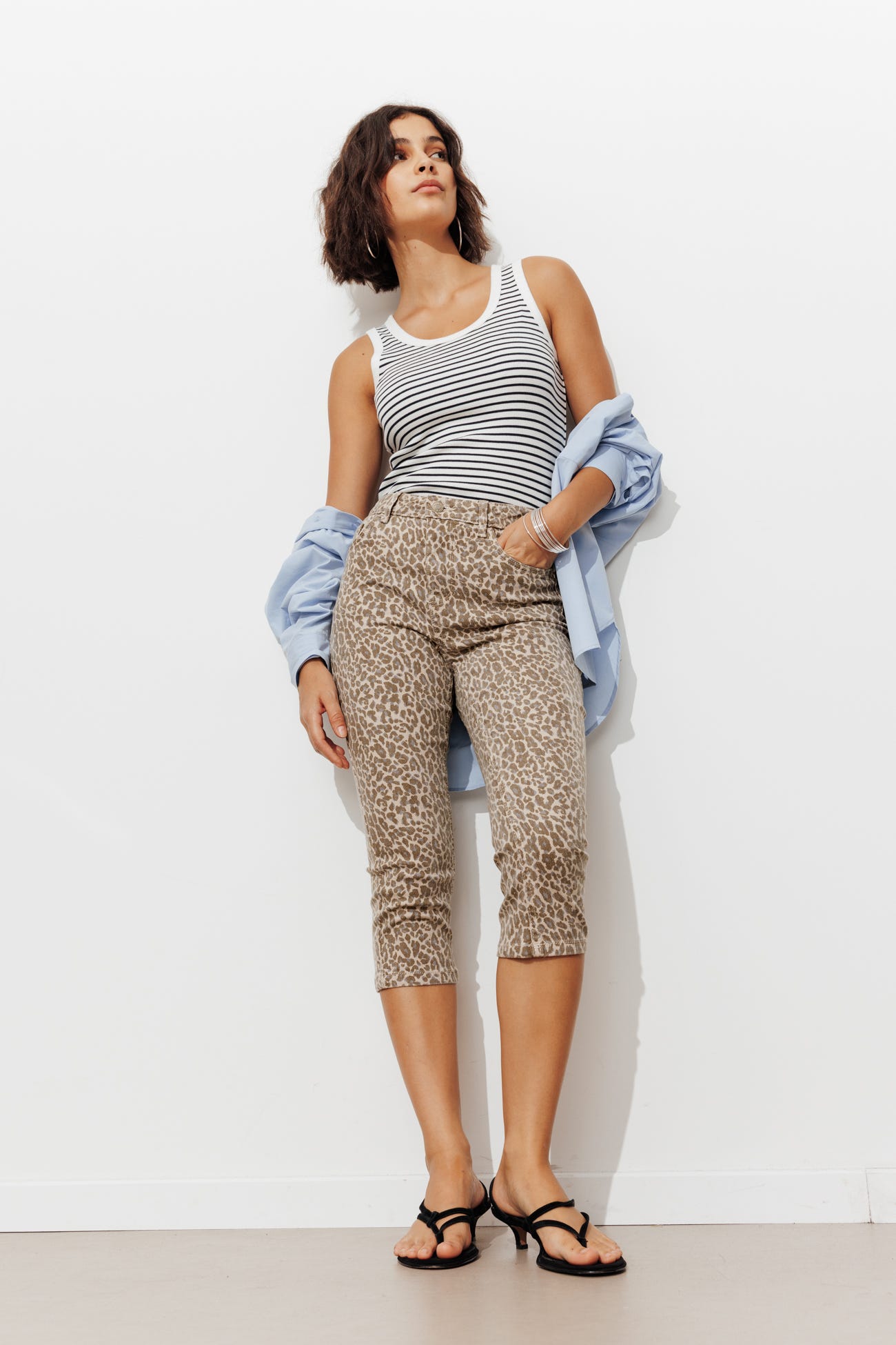 Capri trousers