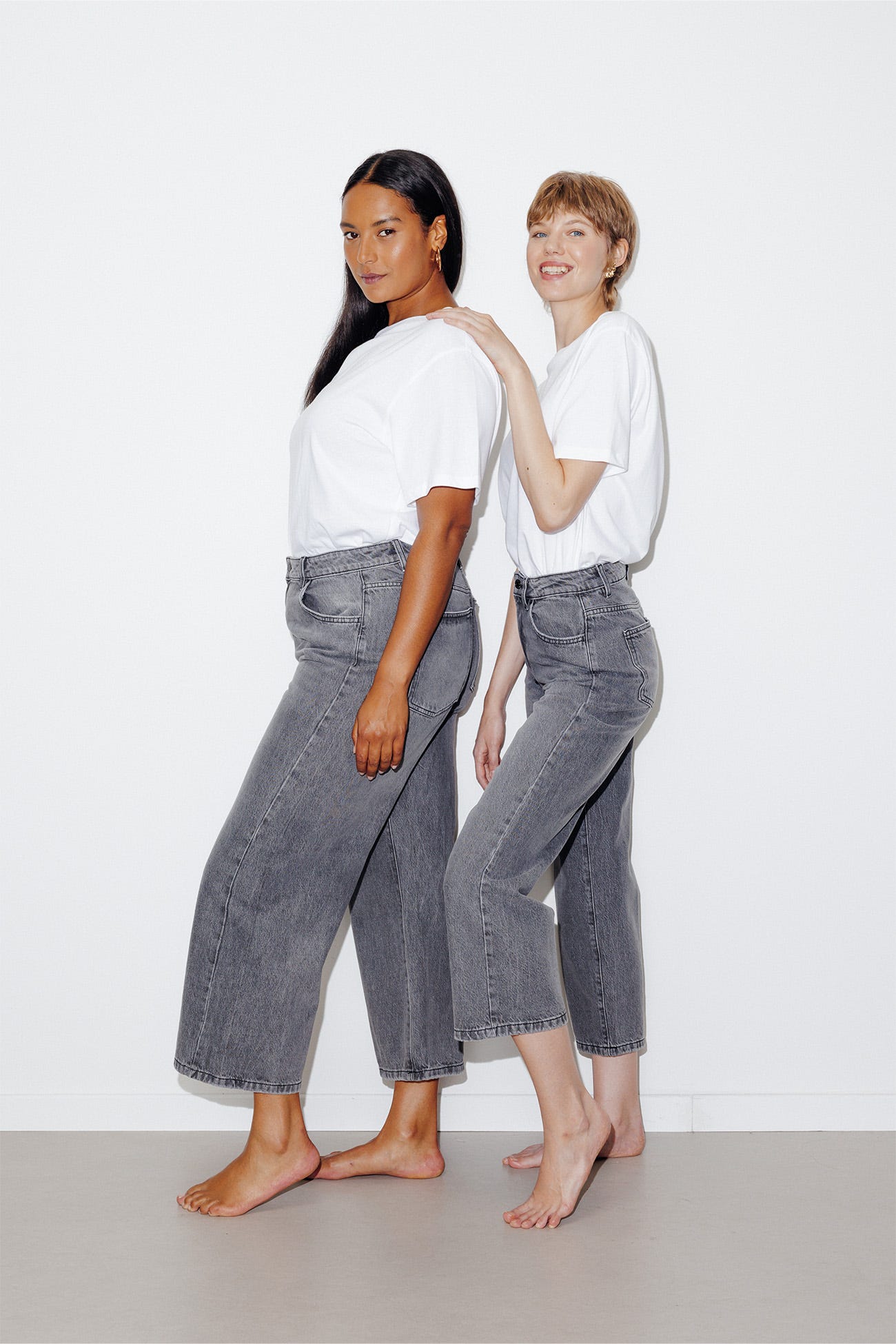 Straight 7/8-Jeans