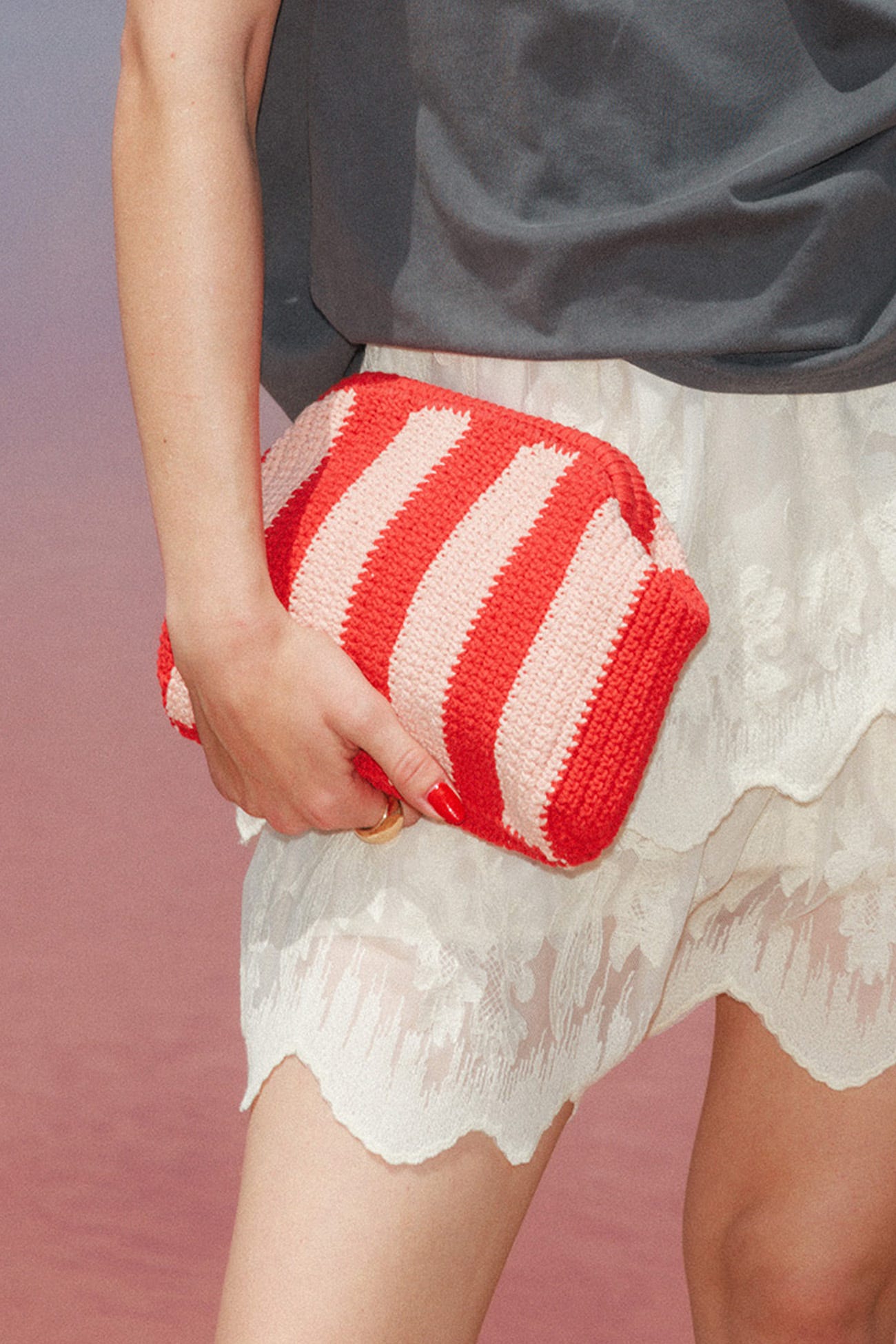 Sac/pochette en crochet