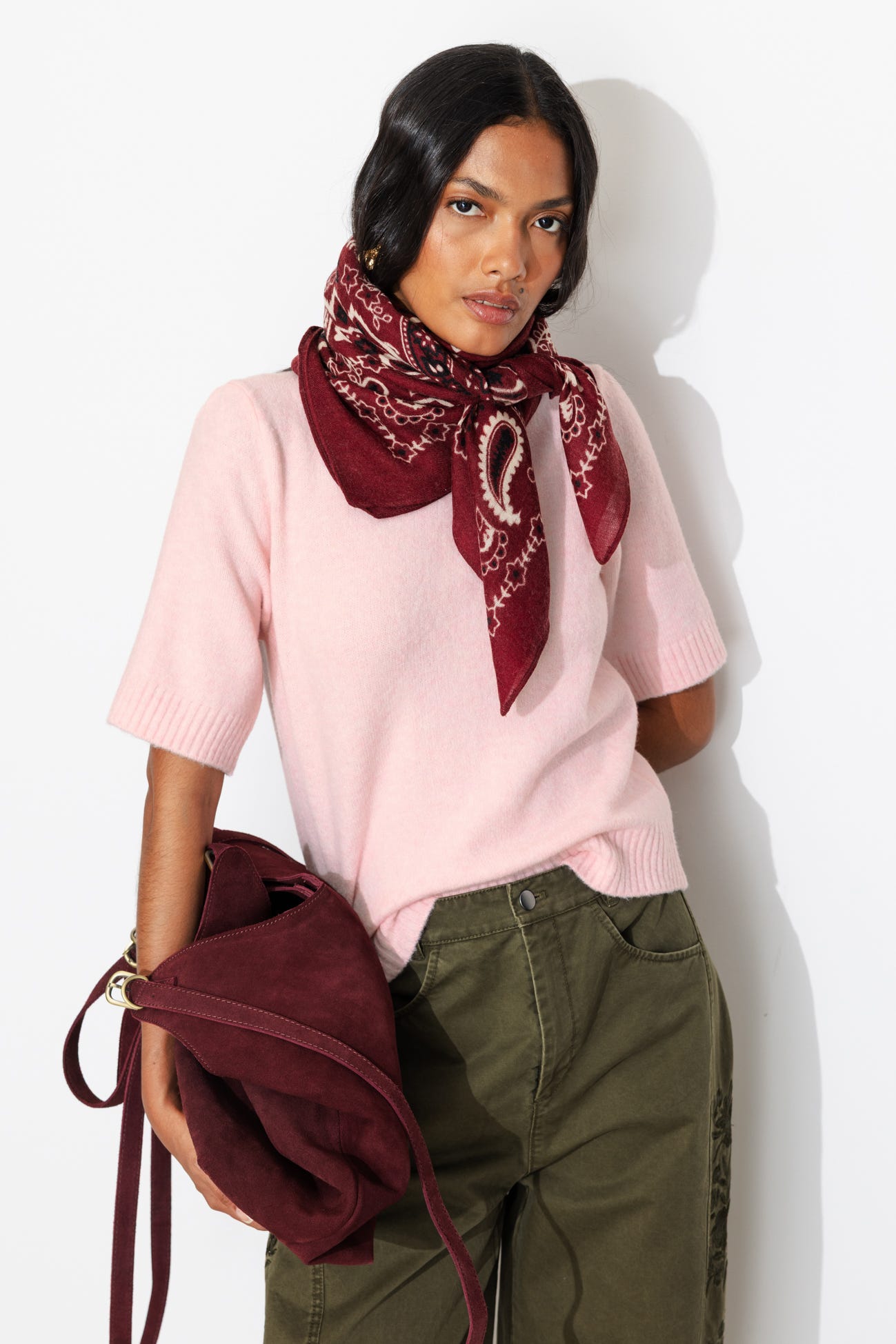 Pull manches courtes Femme