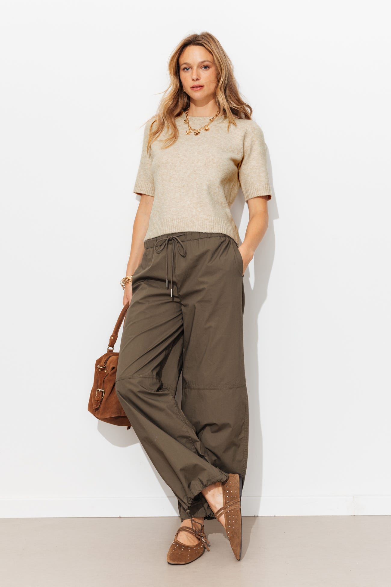 Pull manches courtes Femme
