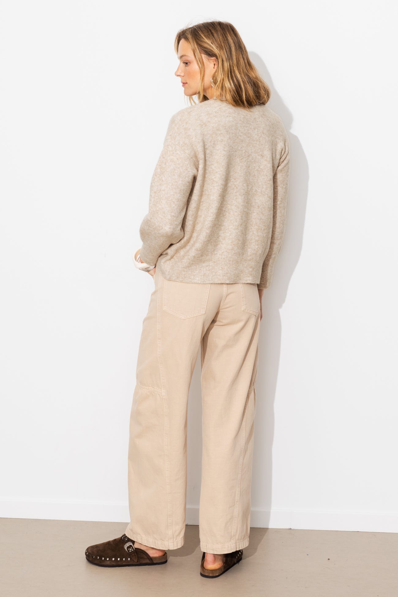 Cardigan with wool 
