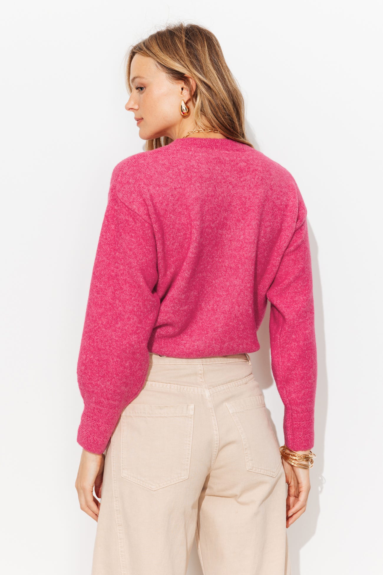 Cardigan with wool 