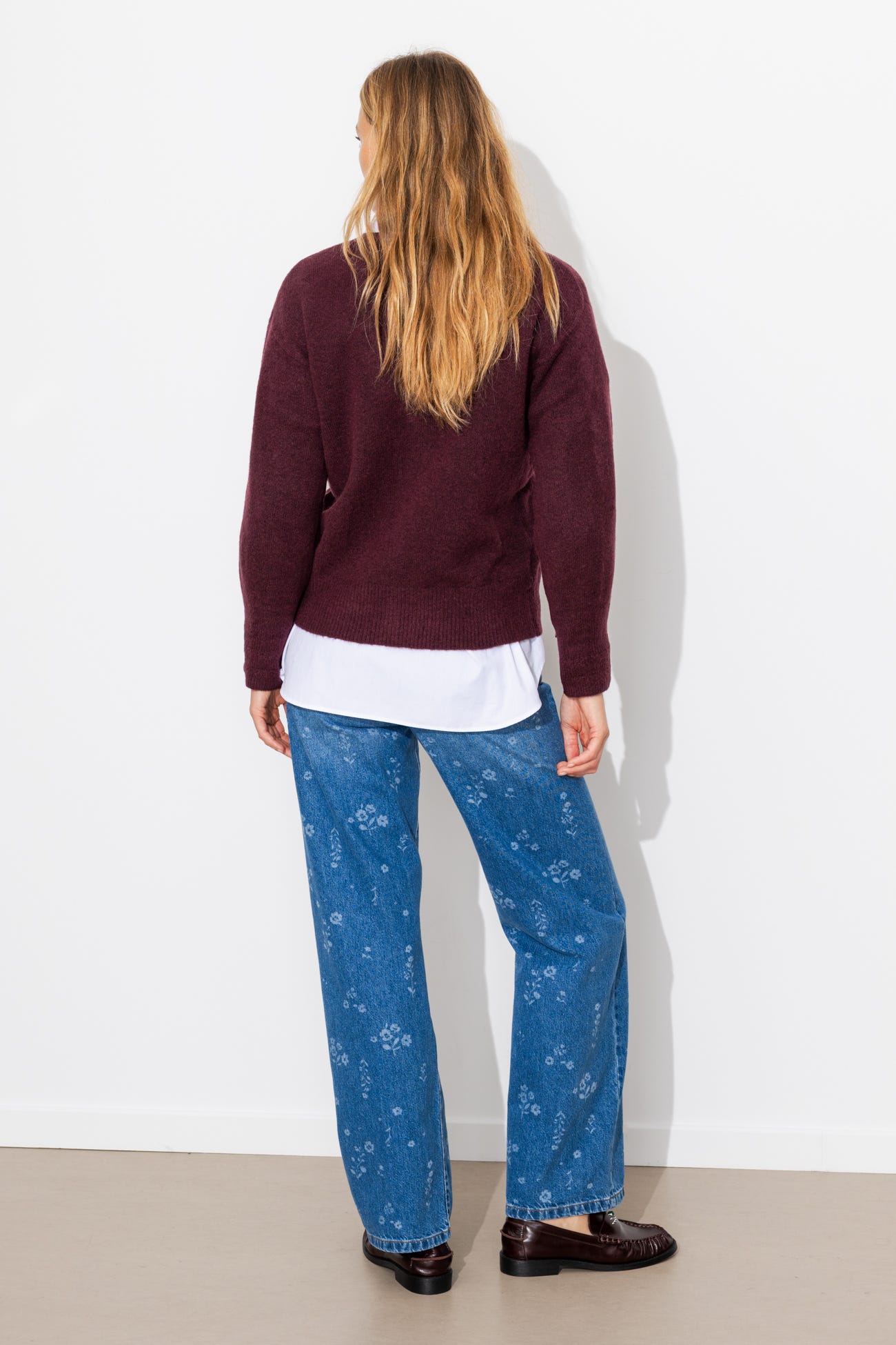 Cardigan enrichi en laine