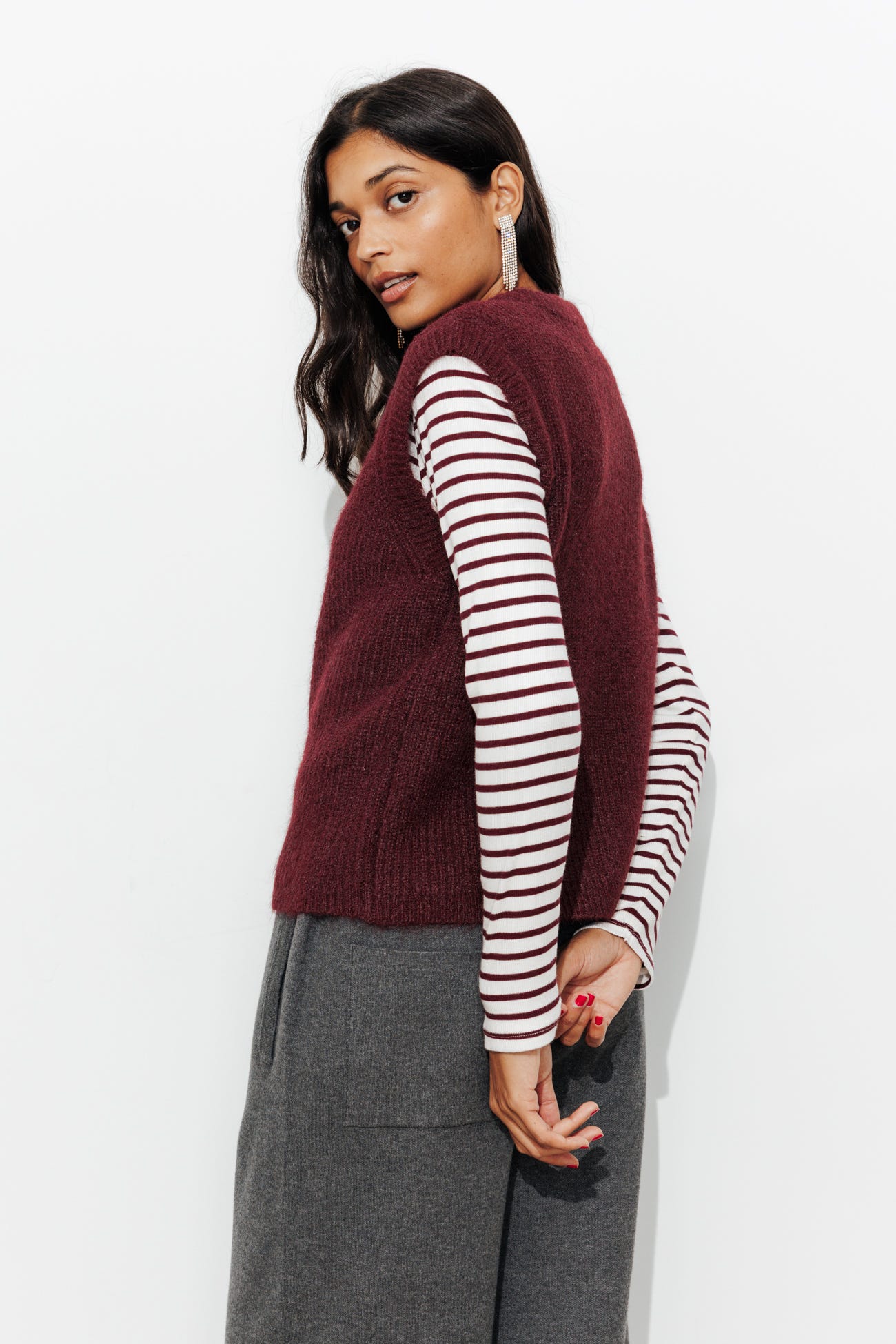 Gilet zippé sans manches