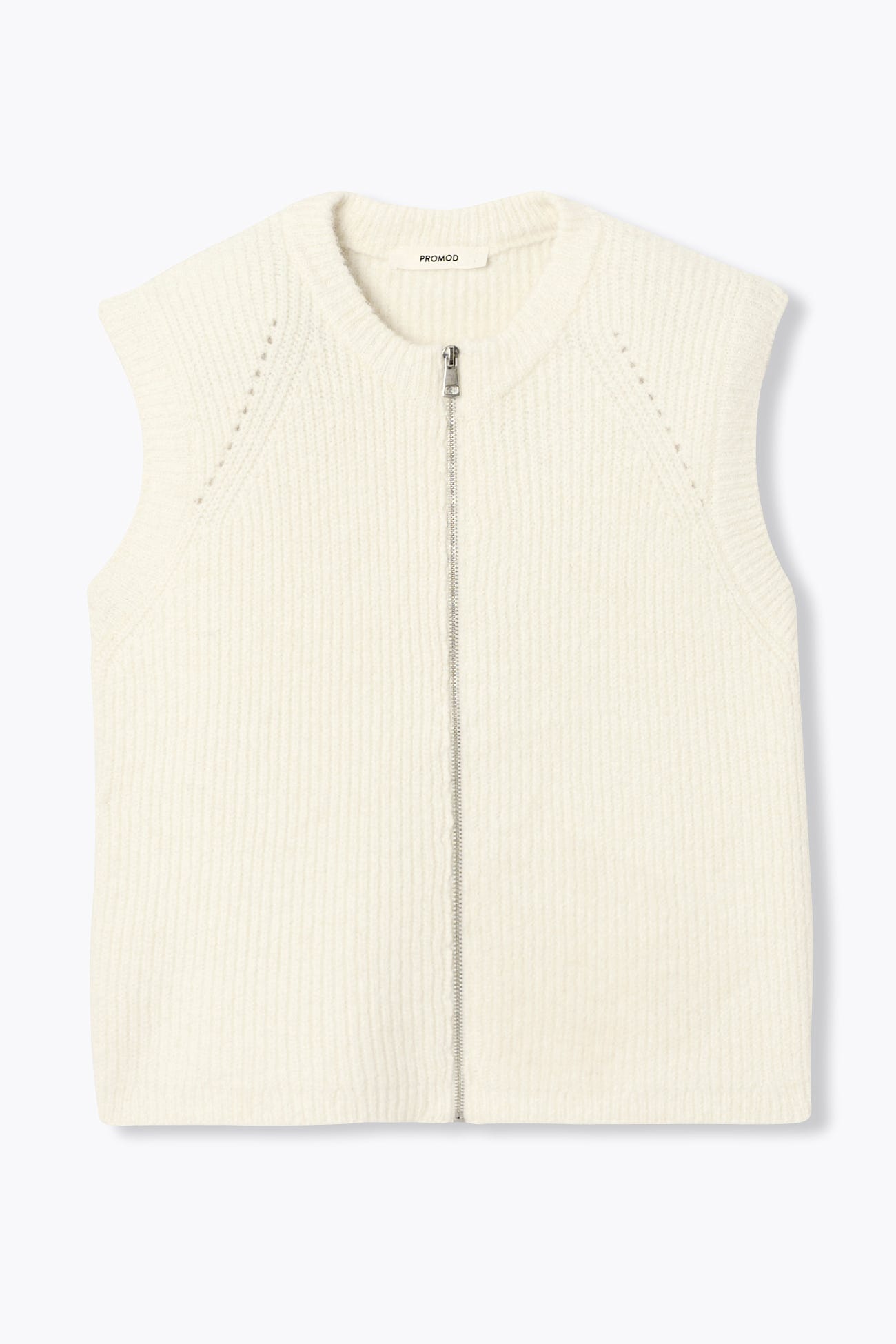 Gilet zippé sans manches