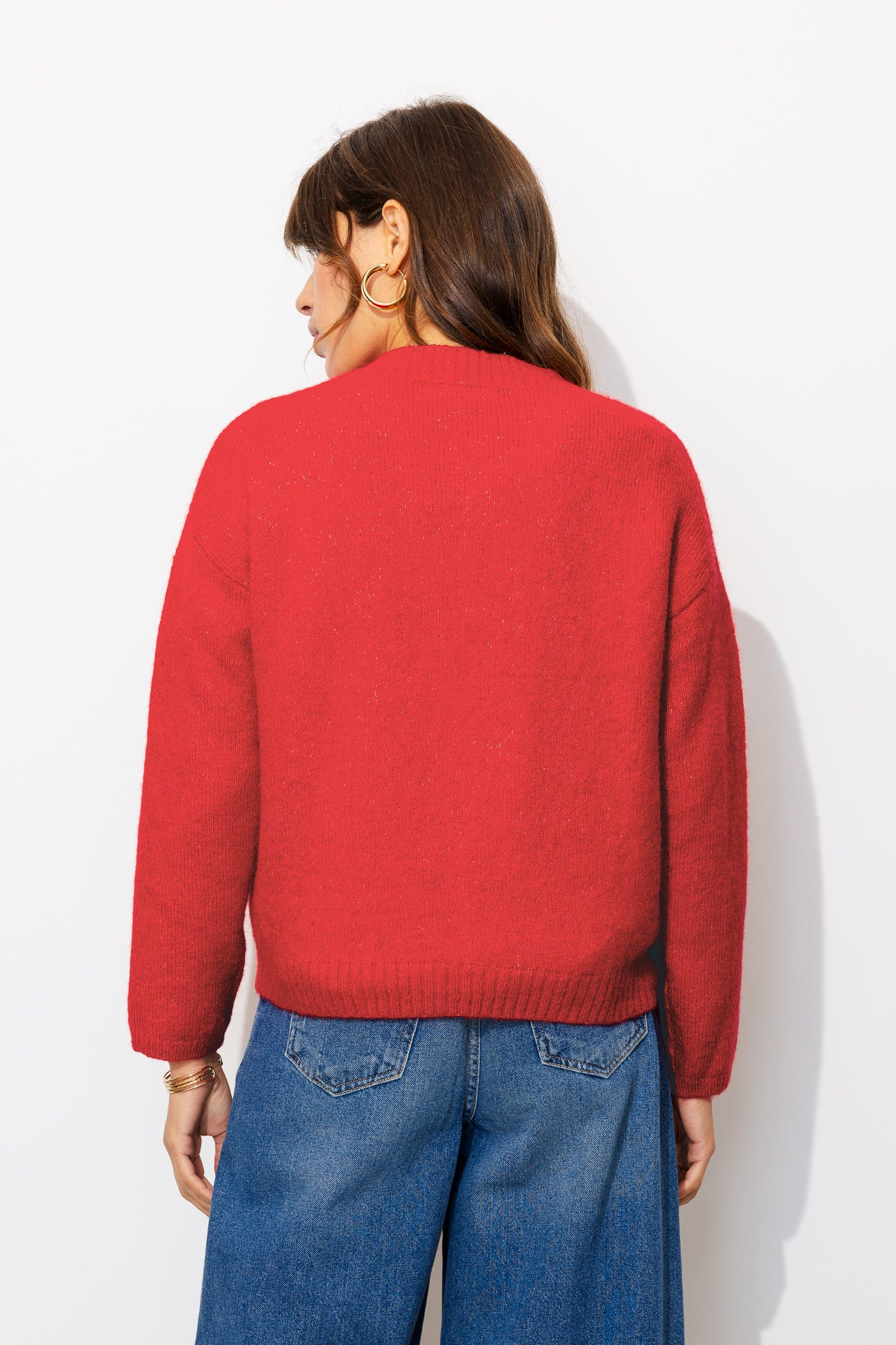 Cardigan col rond Femme