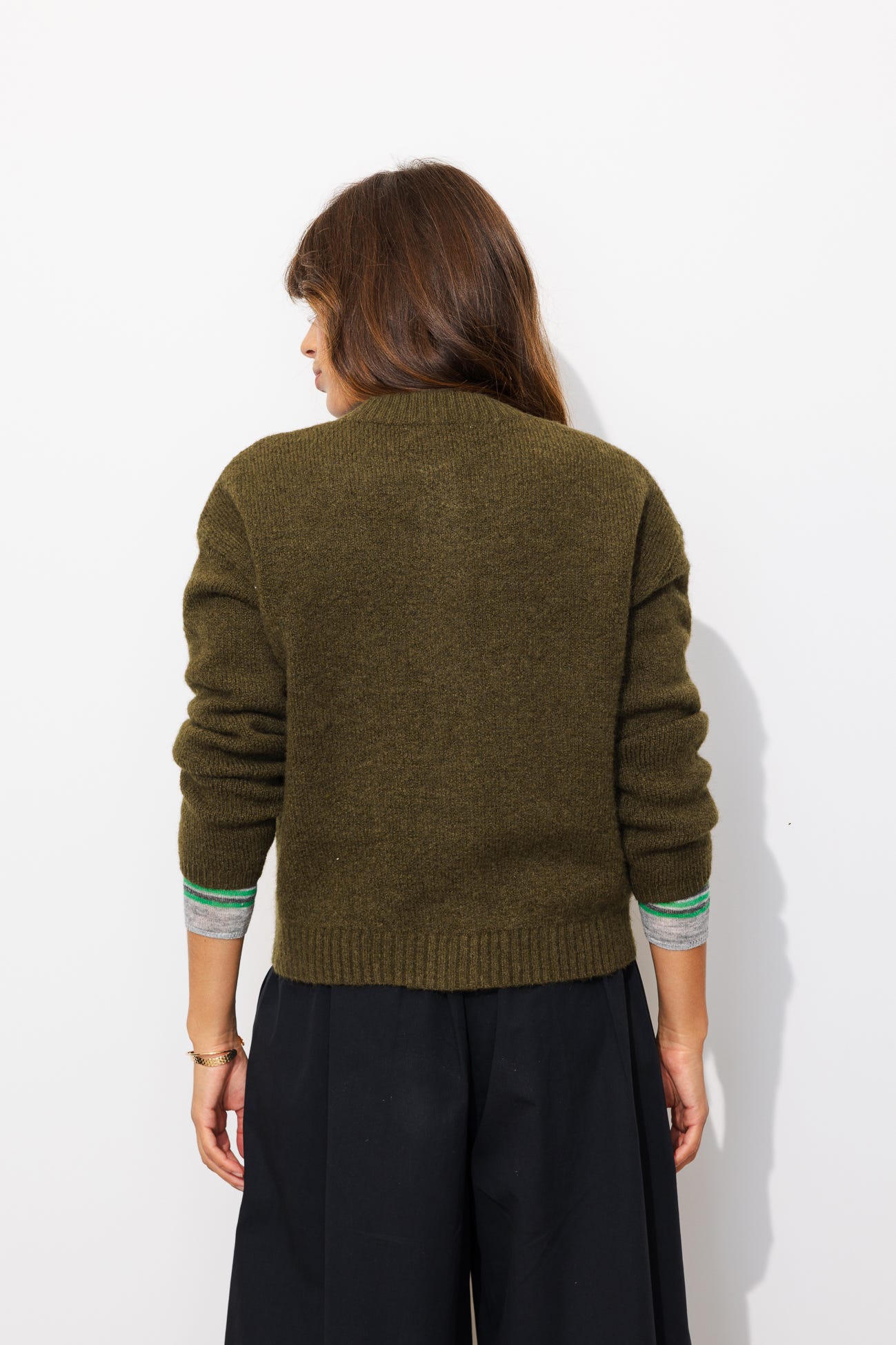 Cardigan col rond Femme