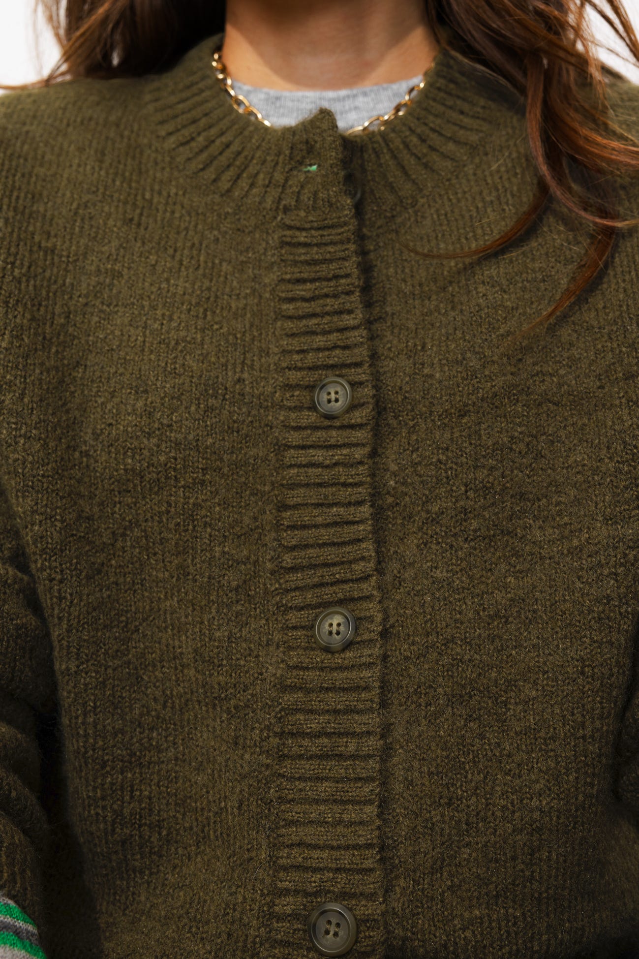 Cardigan col rond Femme