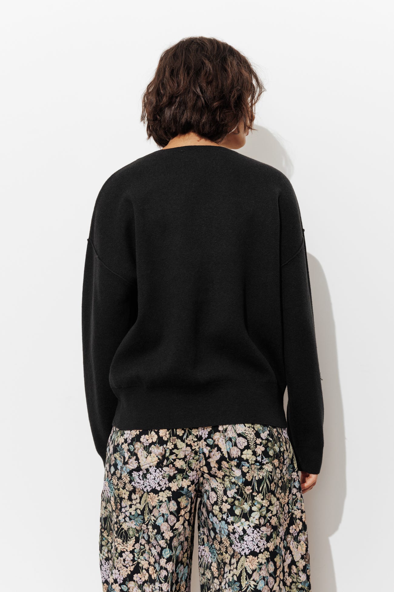 Pull en maille compacte Femme