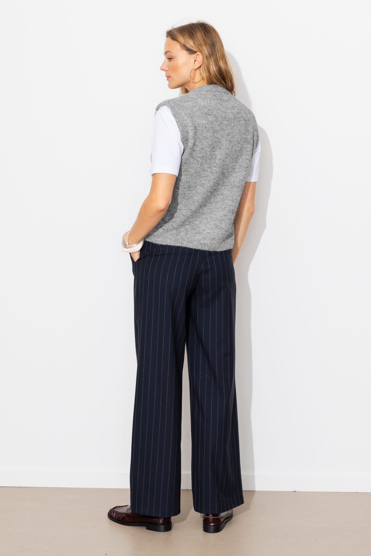 Cardigan sans manches Femme