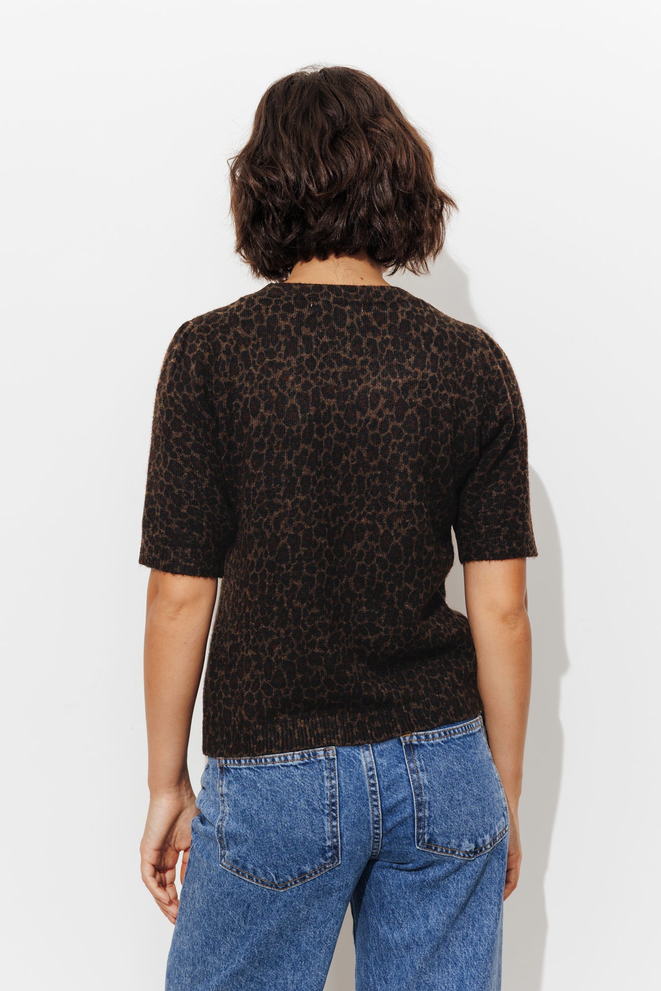 Jersey leopardo manga corta