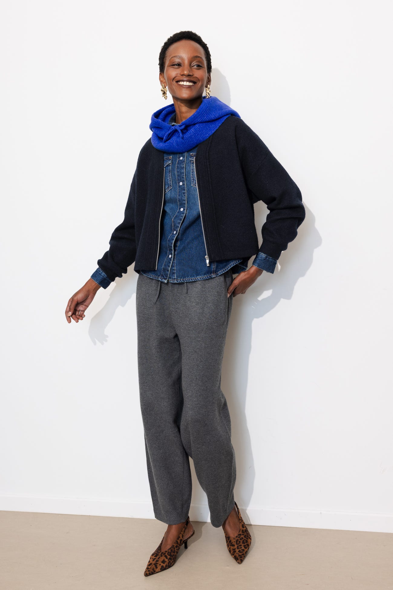 Cardigan mit V-Ausschnitt