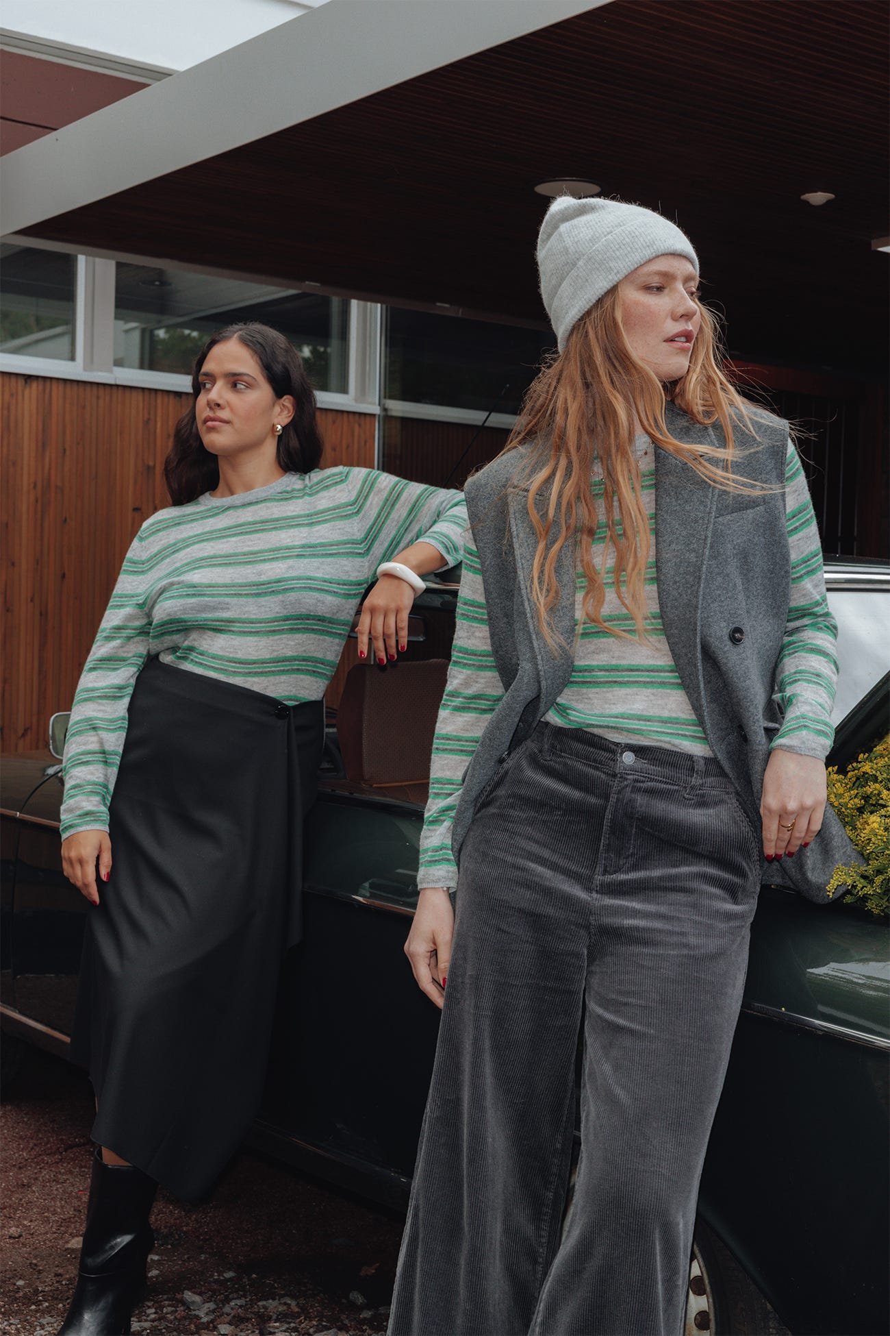 Pullover mit Wolle und Alpaka