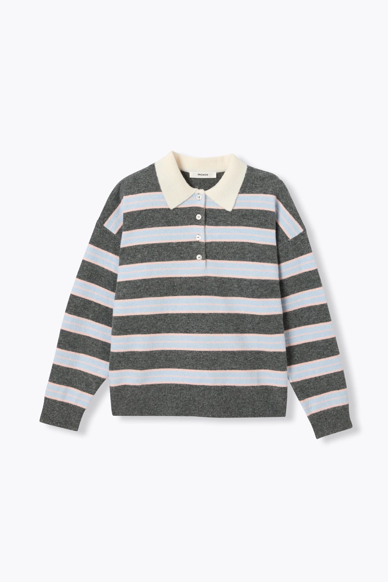 Stripey sporty jumper