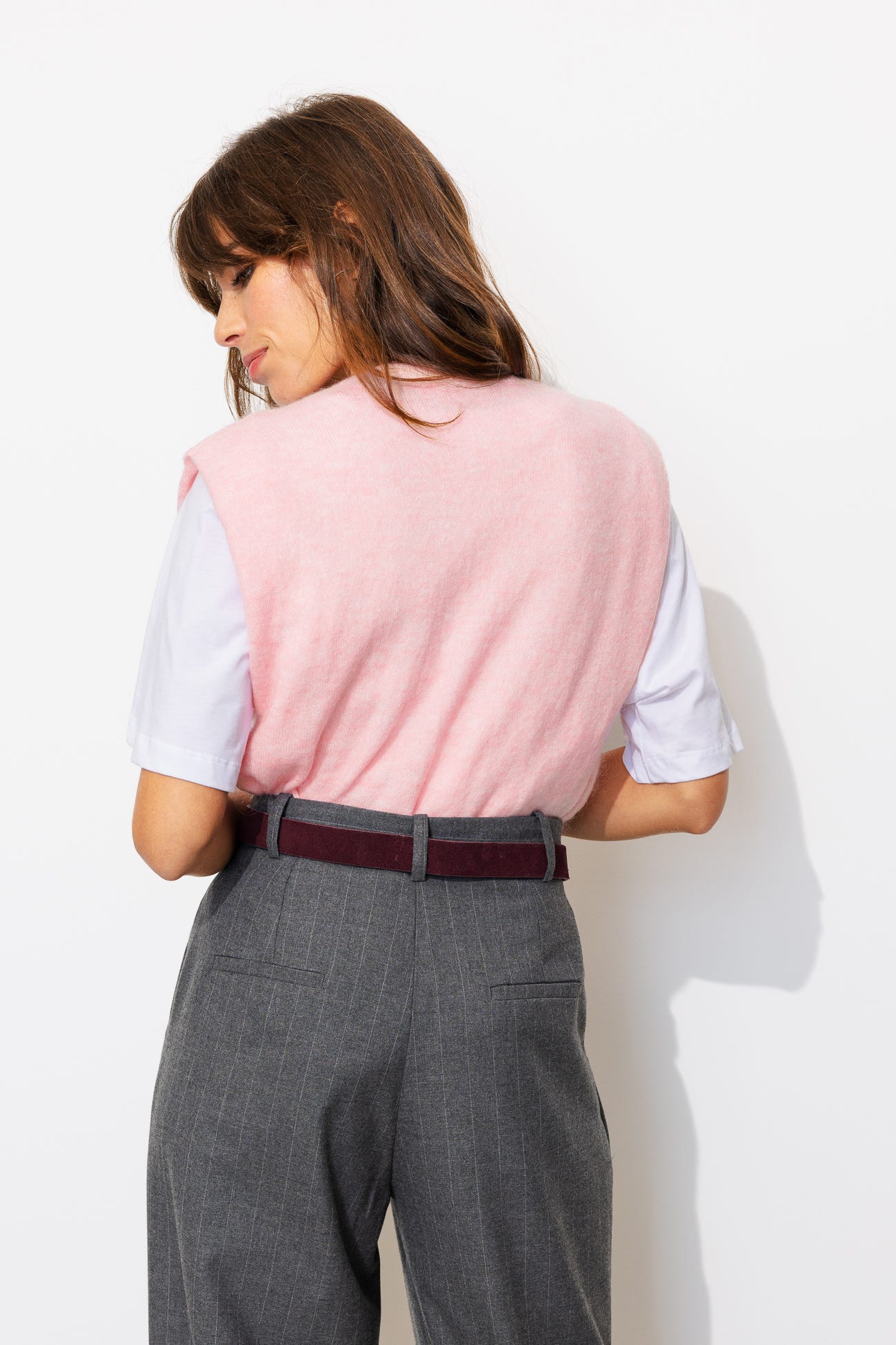 Pull sans manches Femme