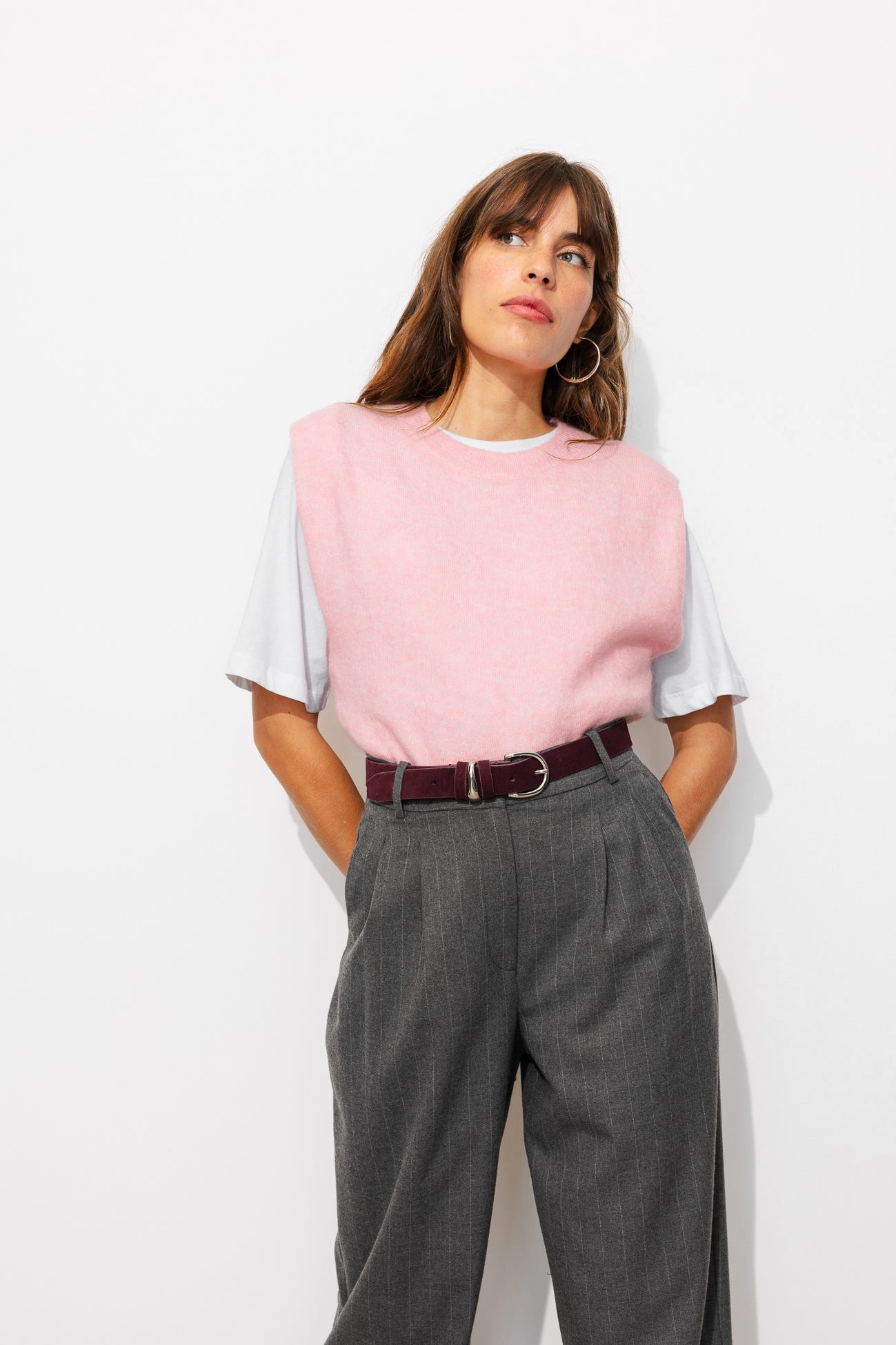 Pull sans manches Femme