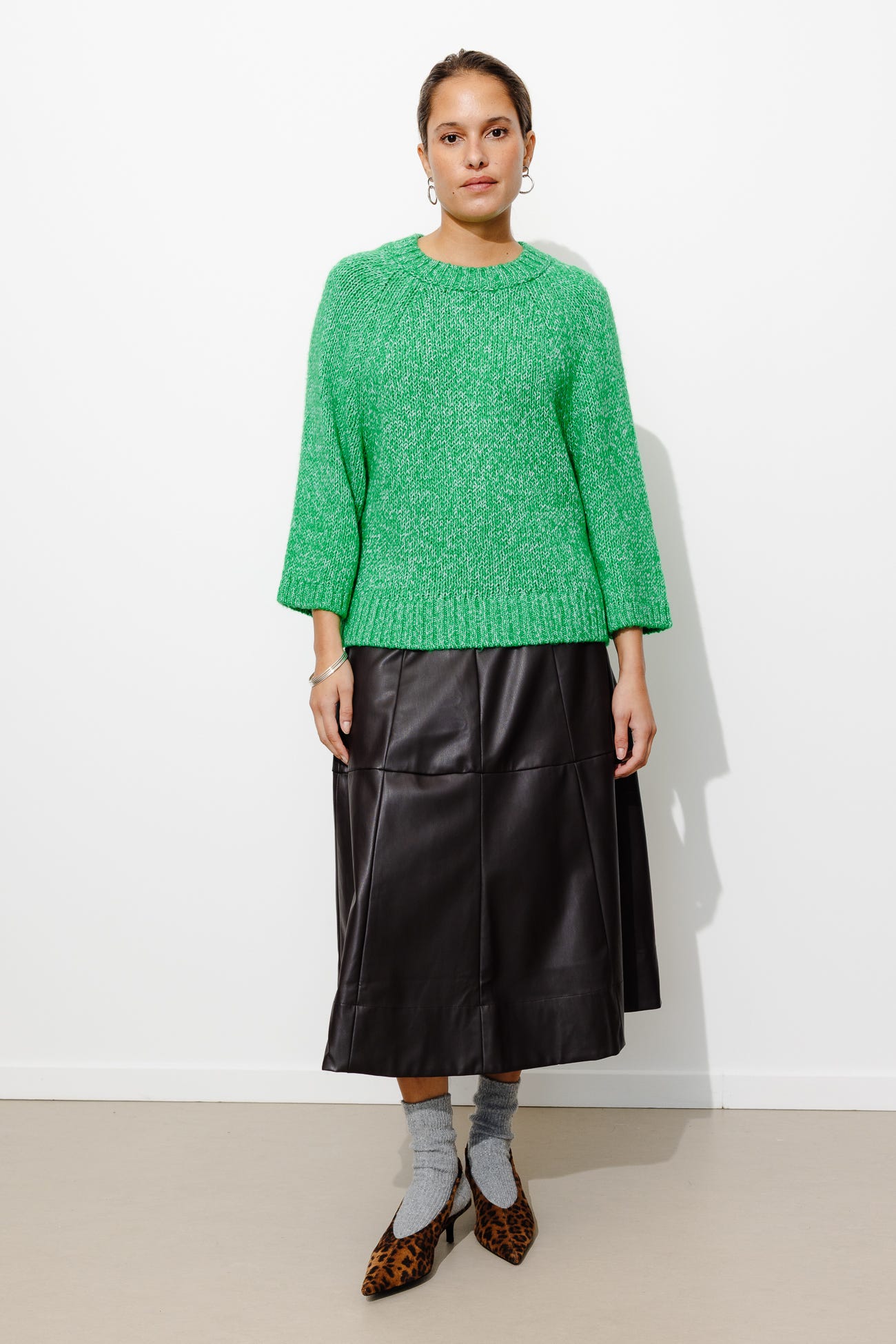 Pullover mit 3/4-Ärmeln