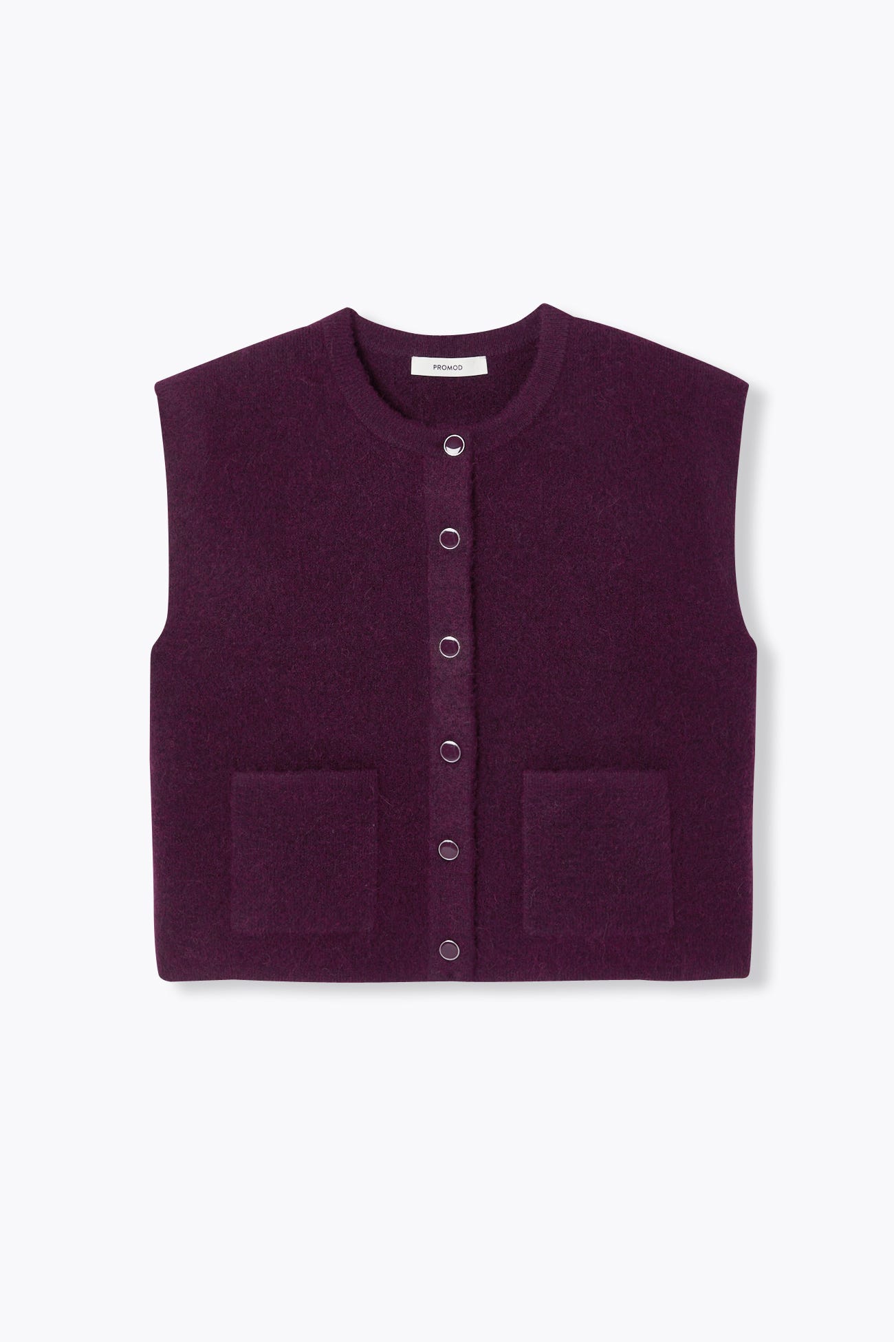 Cardigan sans manches Femme