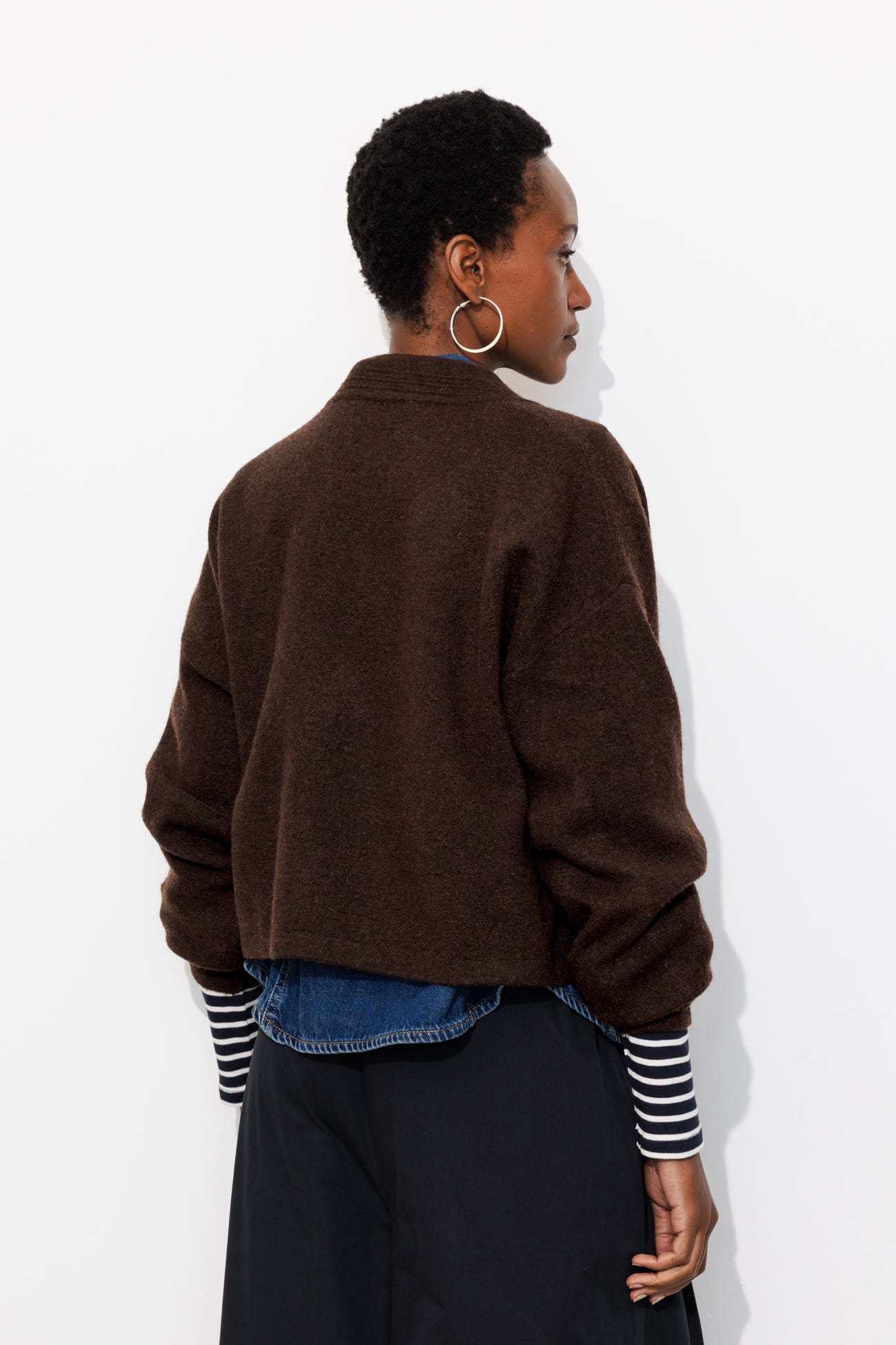 Cardigan mit V-Ausschnitt