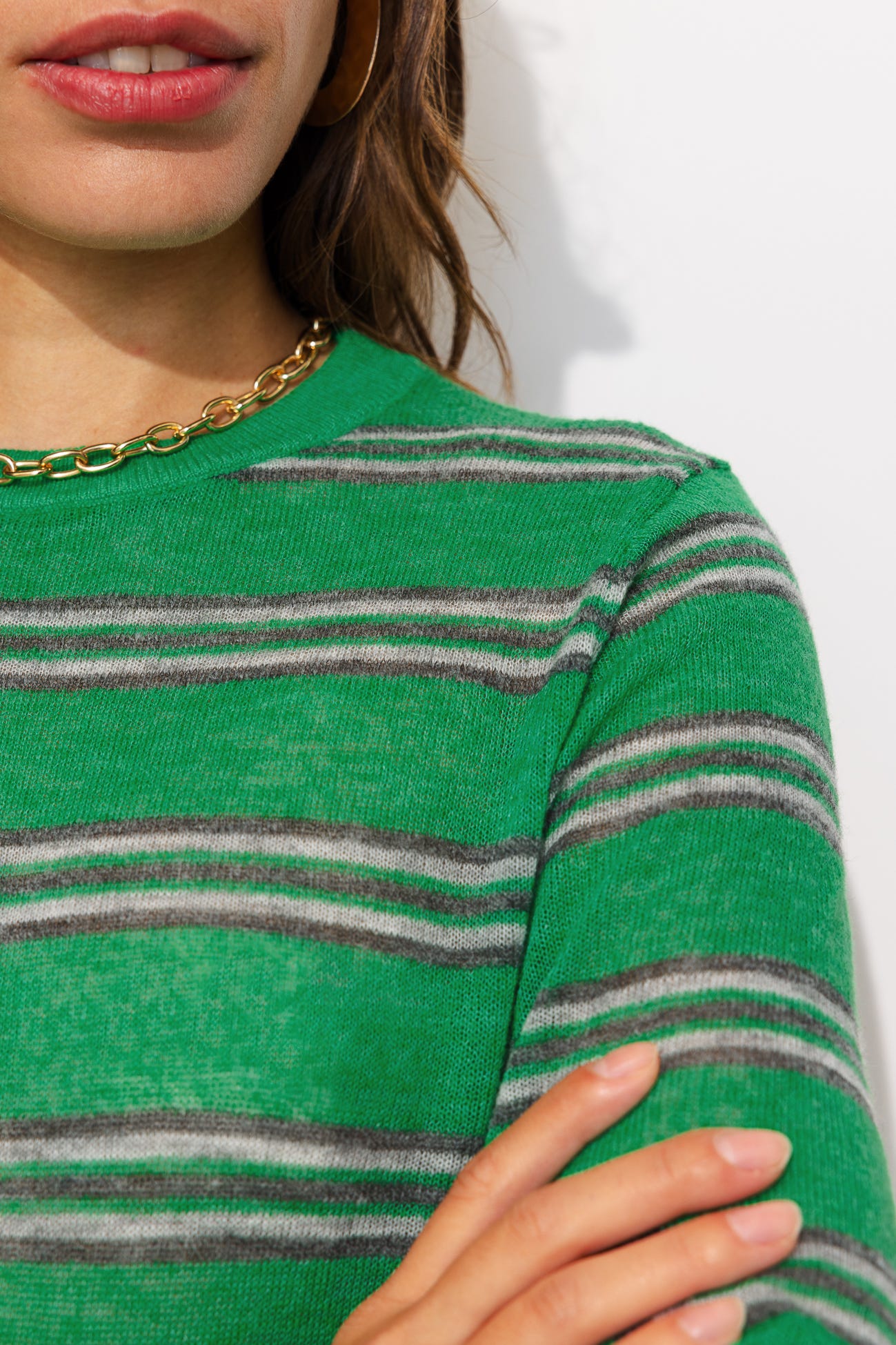 Sweter z wełną i alpaką
