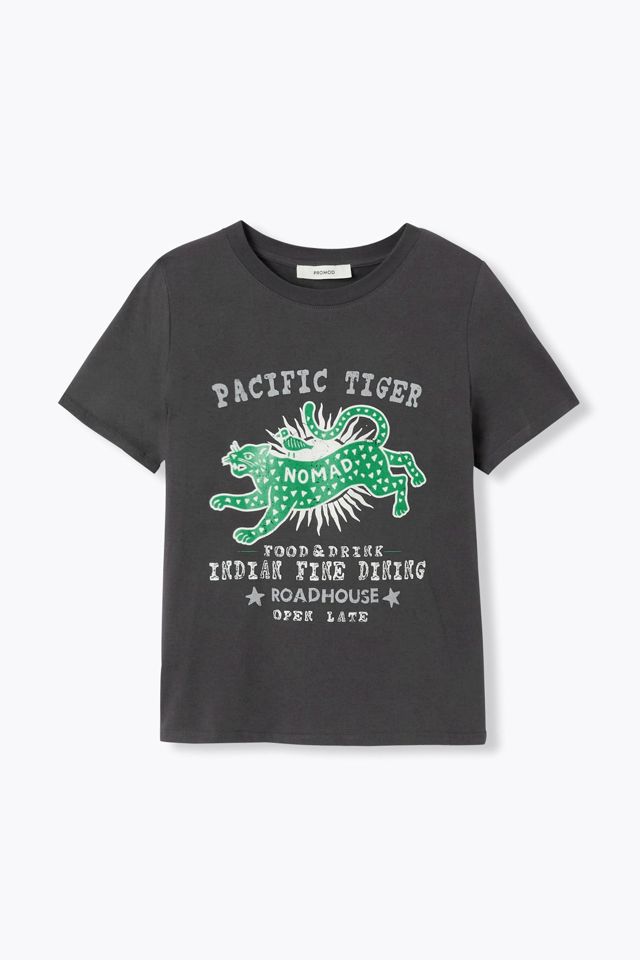 T-shirt à motif tigre Femme