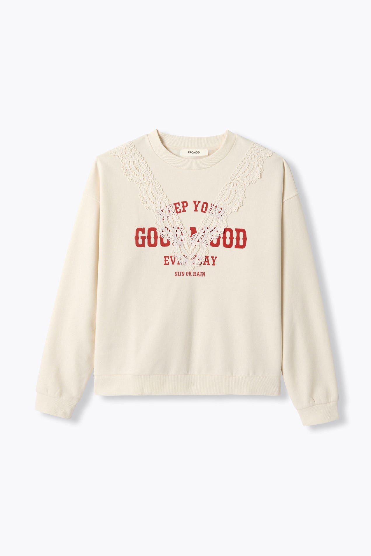 Sweat-shirt à message Femme
