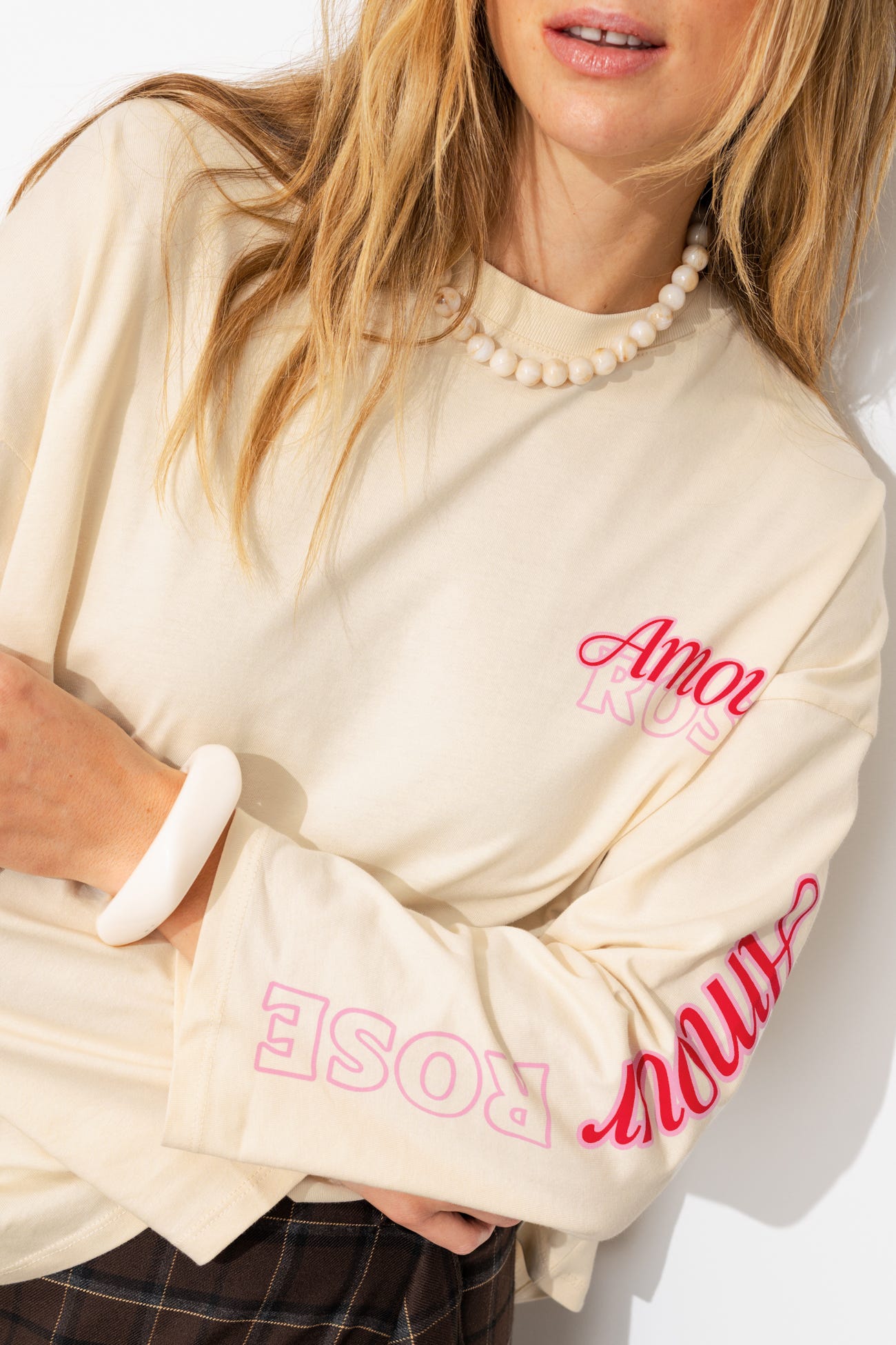 Camiseta con mensaje