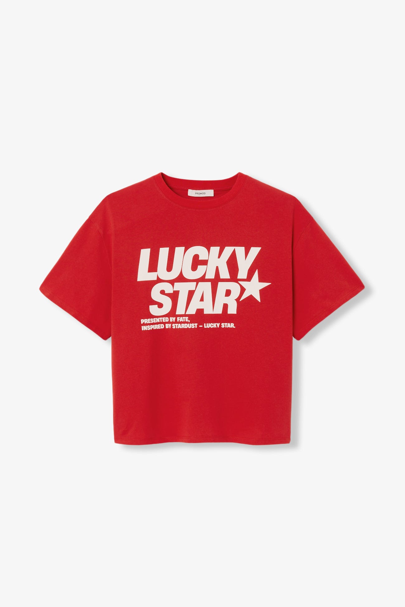 T-shirt à message lucky star