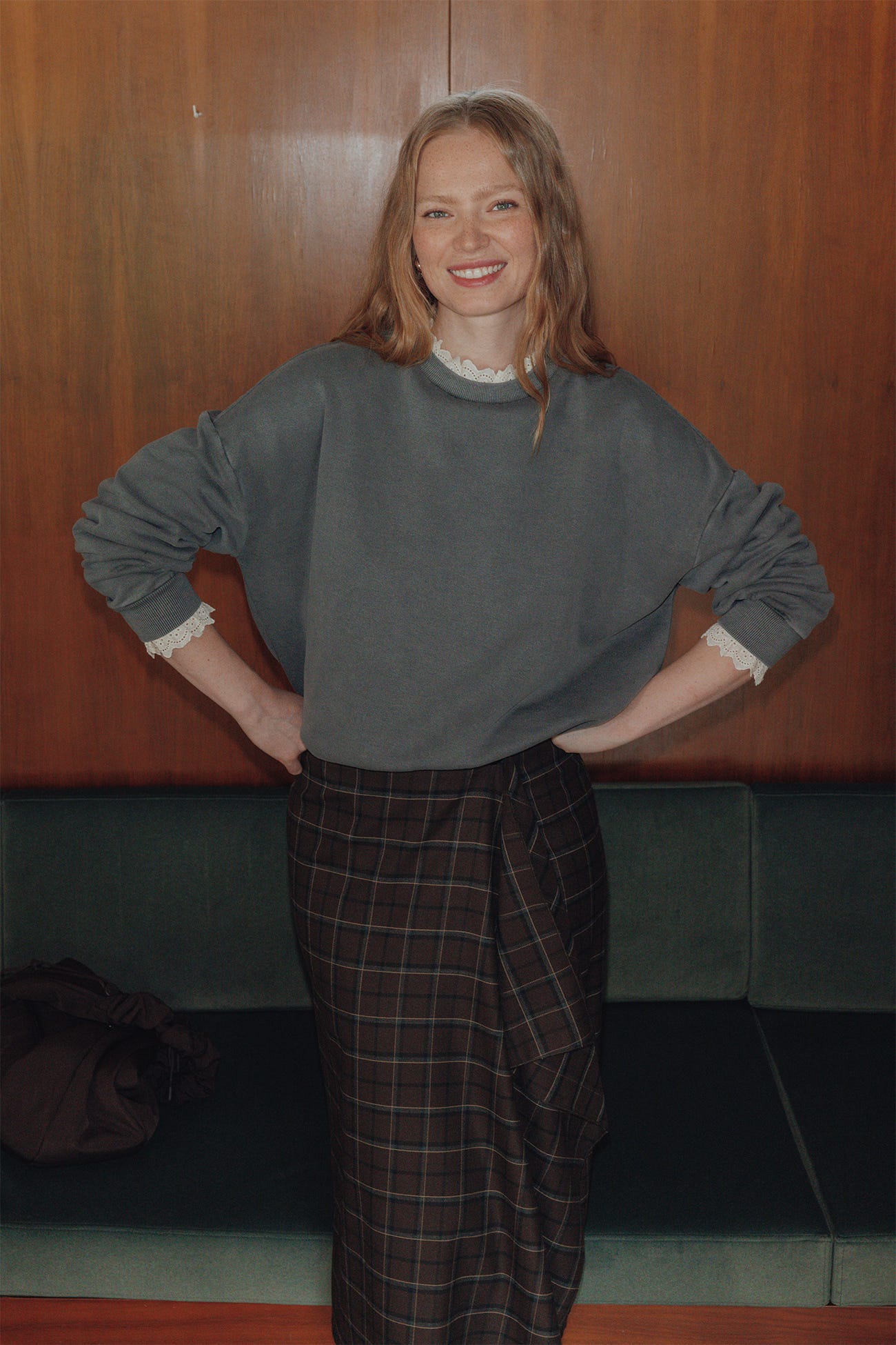 Sweatshirt im Lagenlook