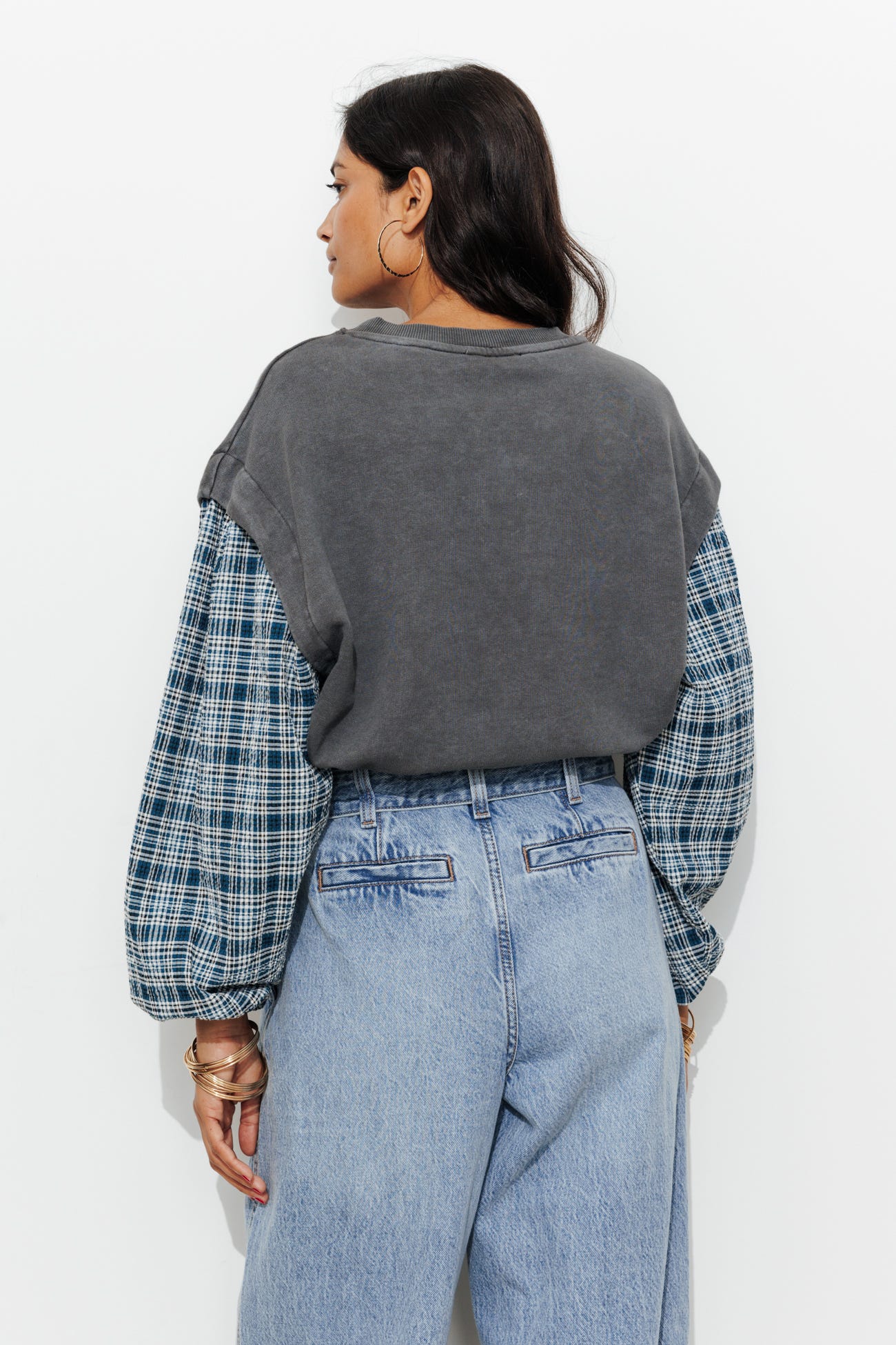 Sweatshirt im Lagenlook
