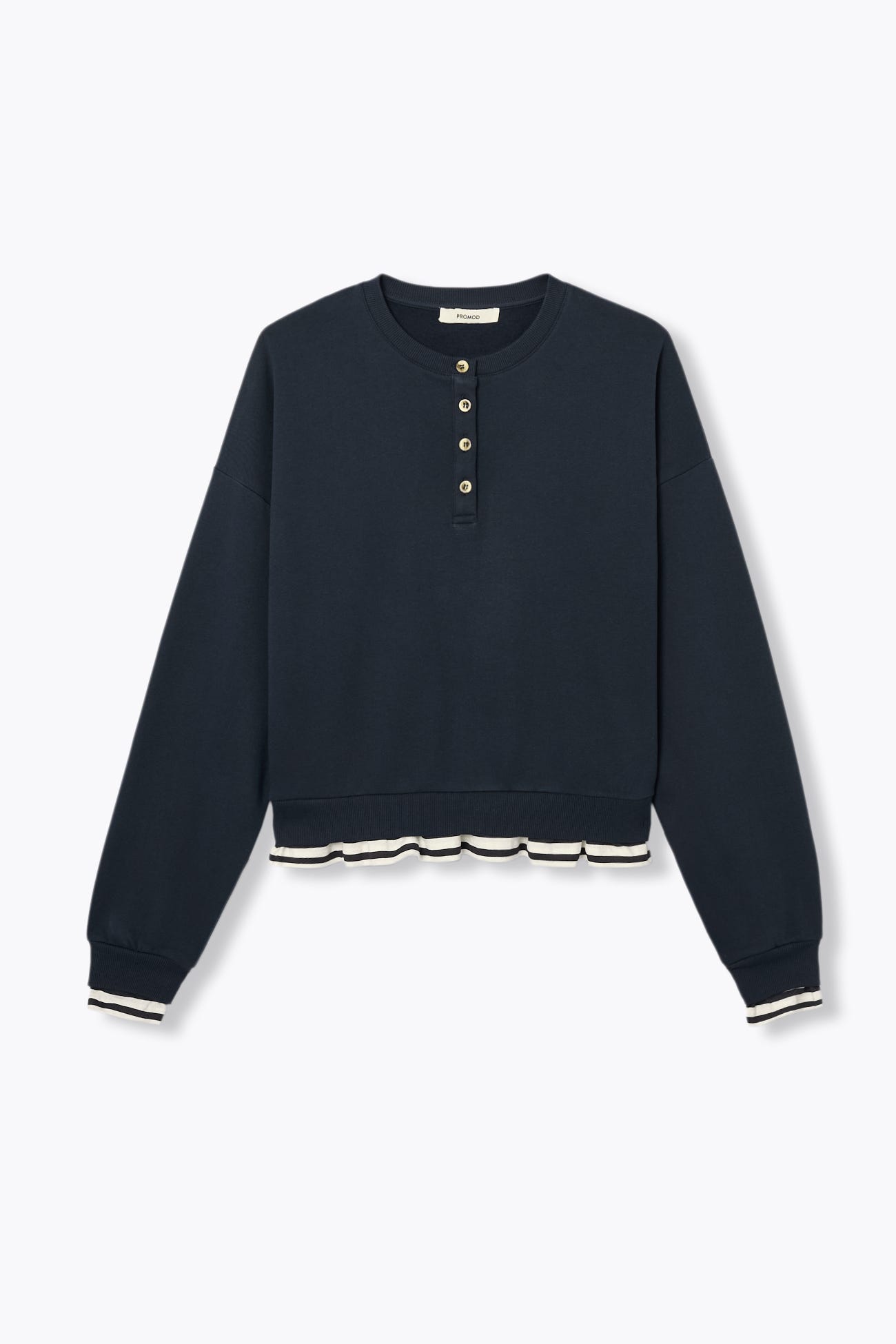 Sweatshirt im Lagenlook