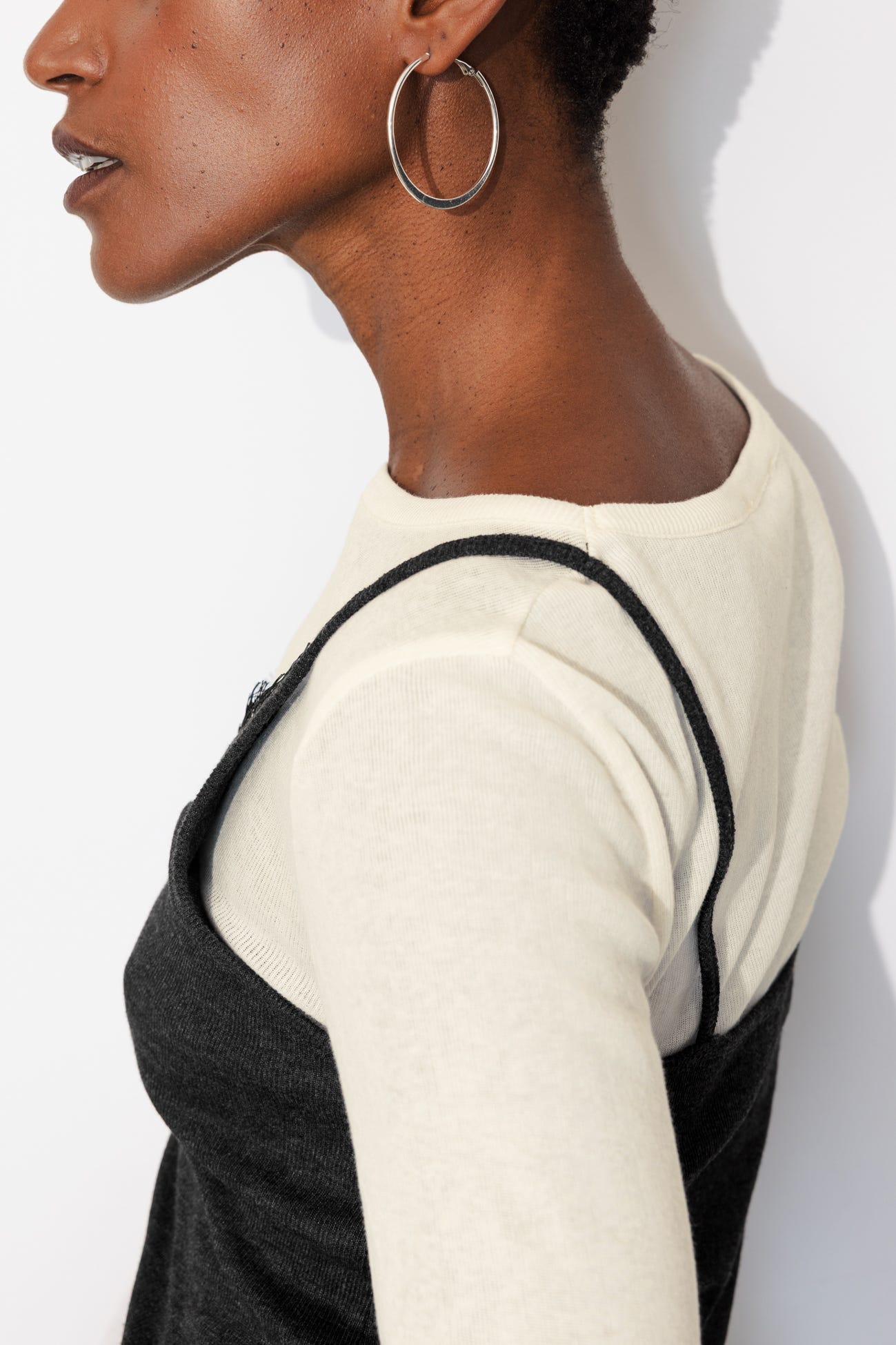 Shirt im Lagenlook