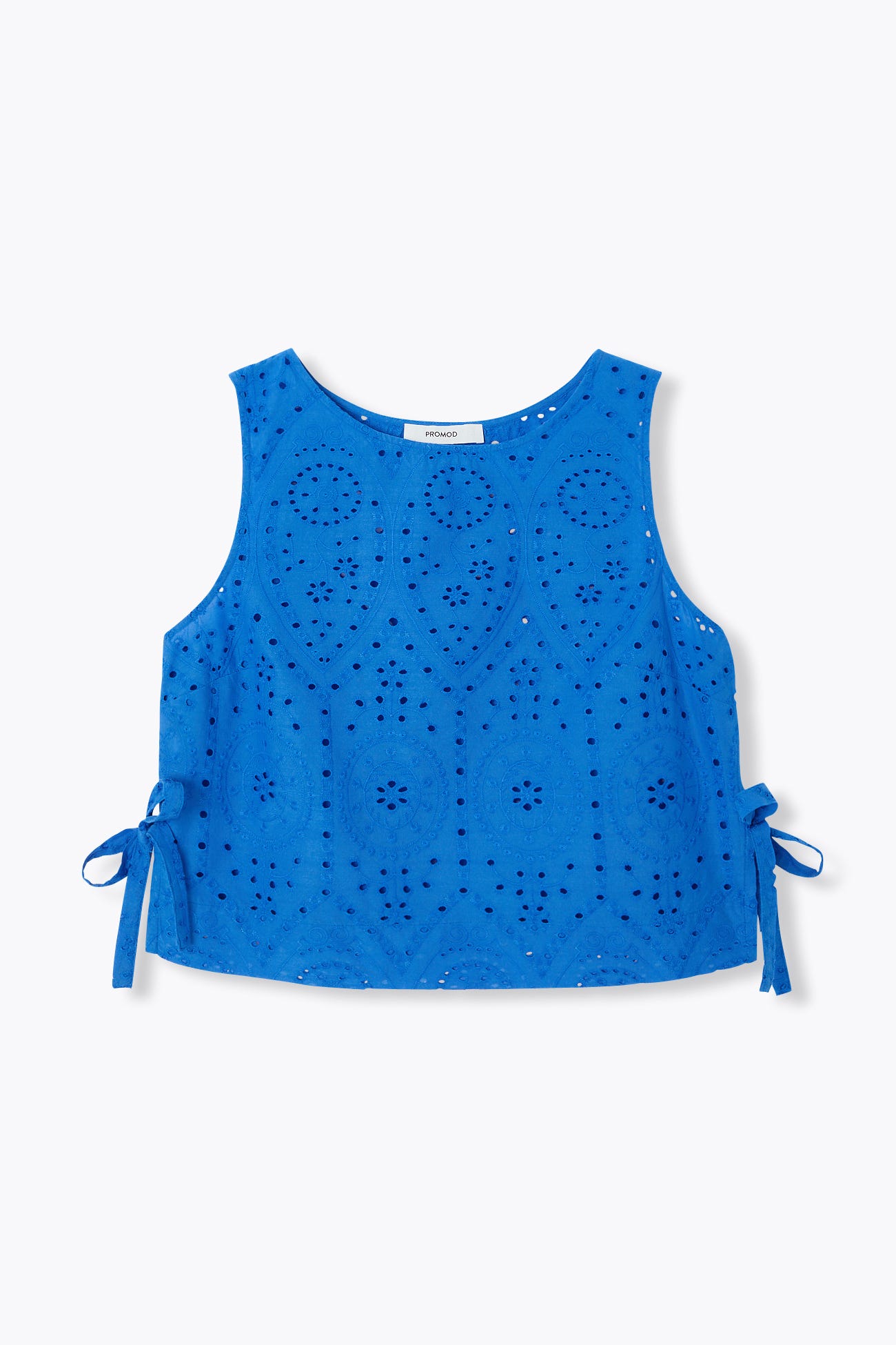 Top en broderie anglaise