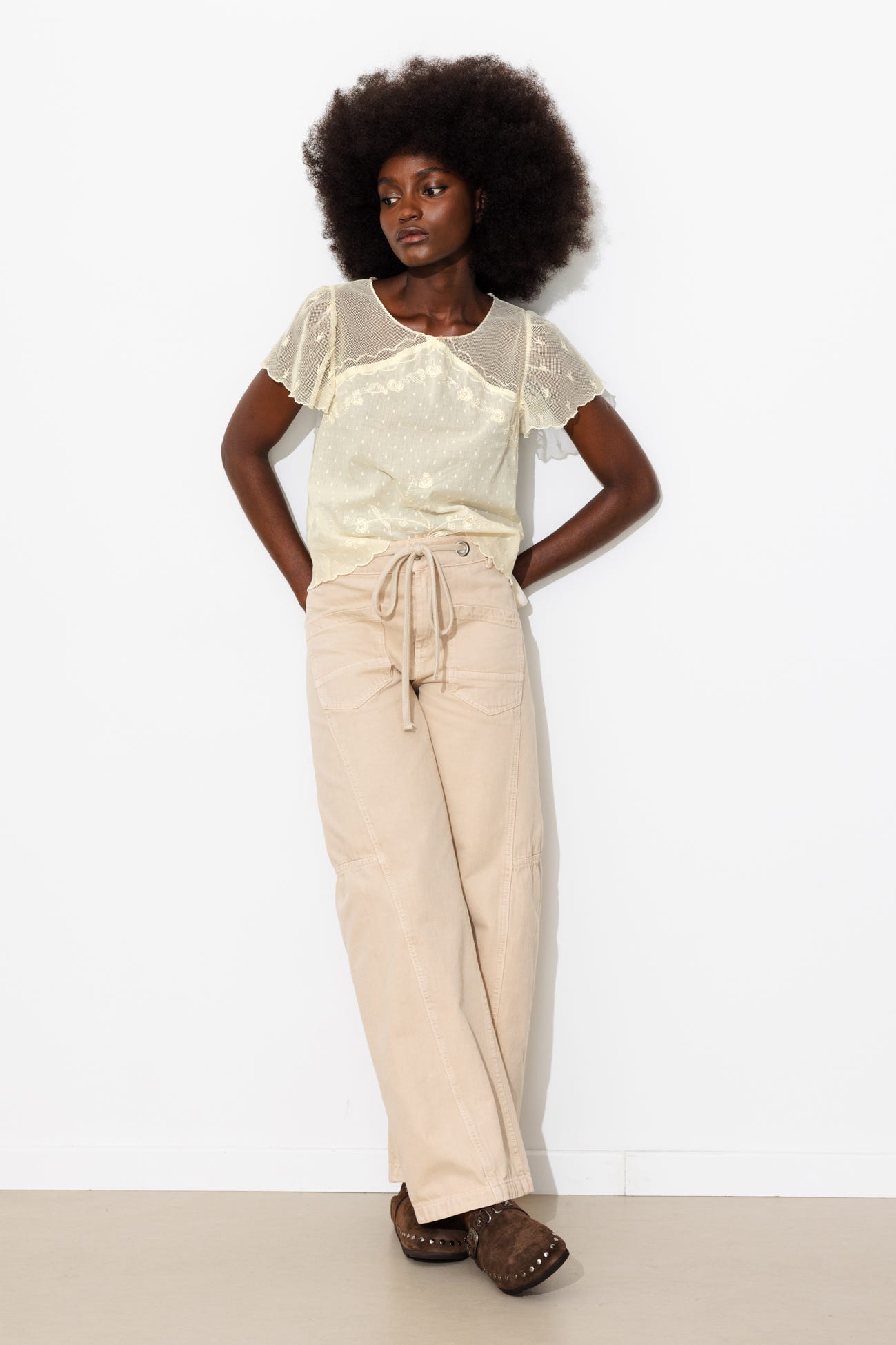 Blusa bordada